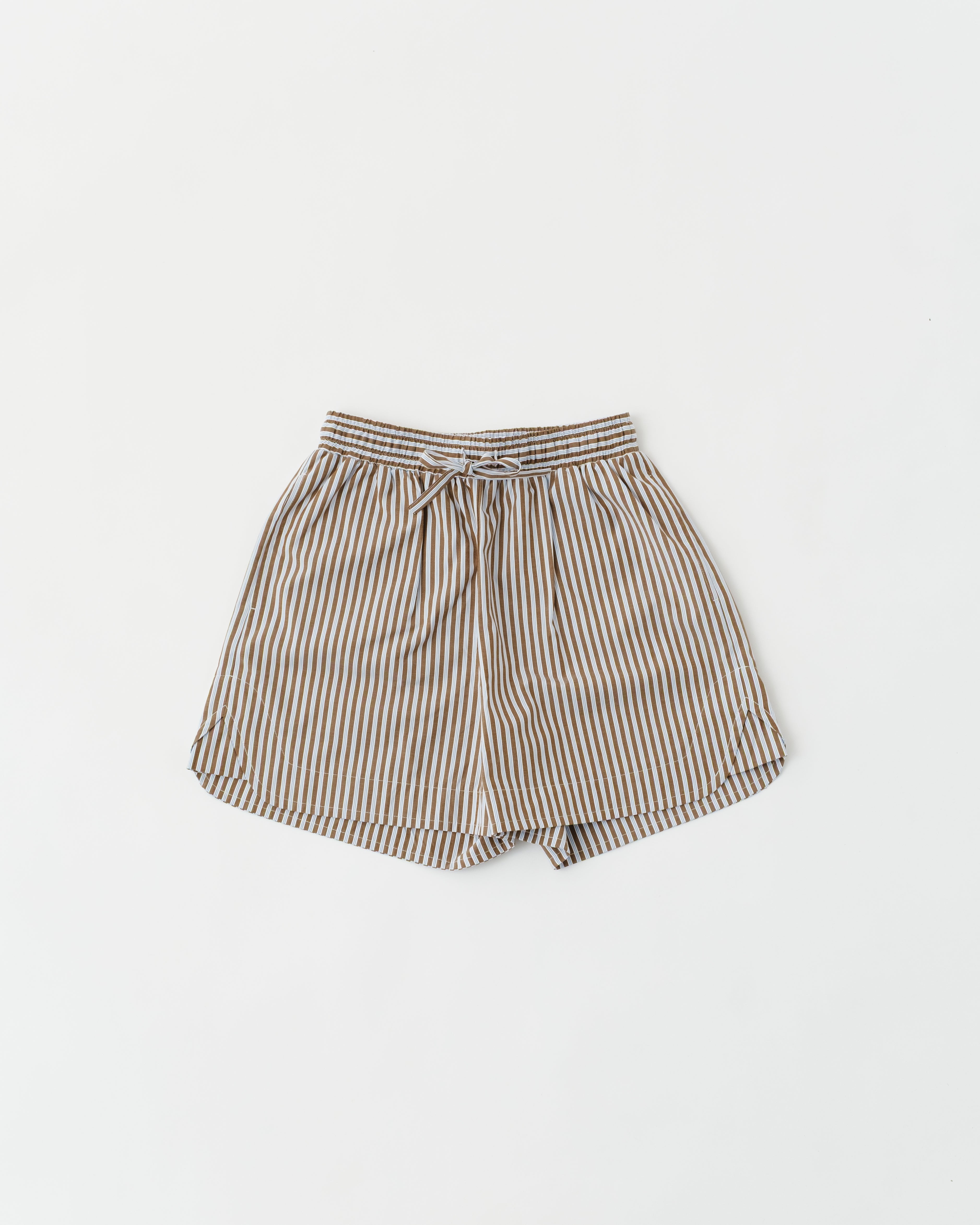 Stripe easy shorts