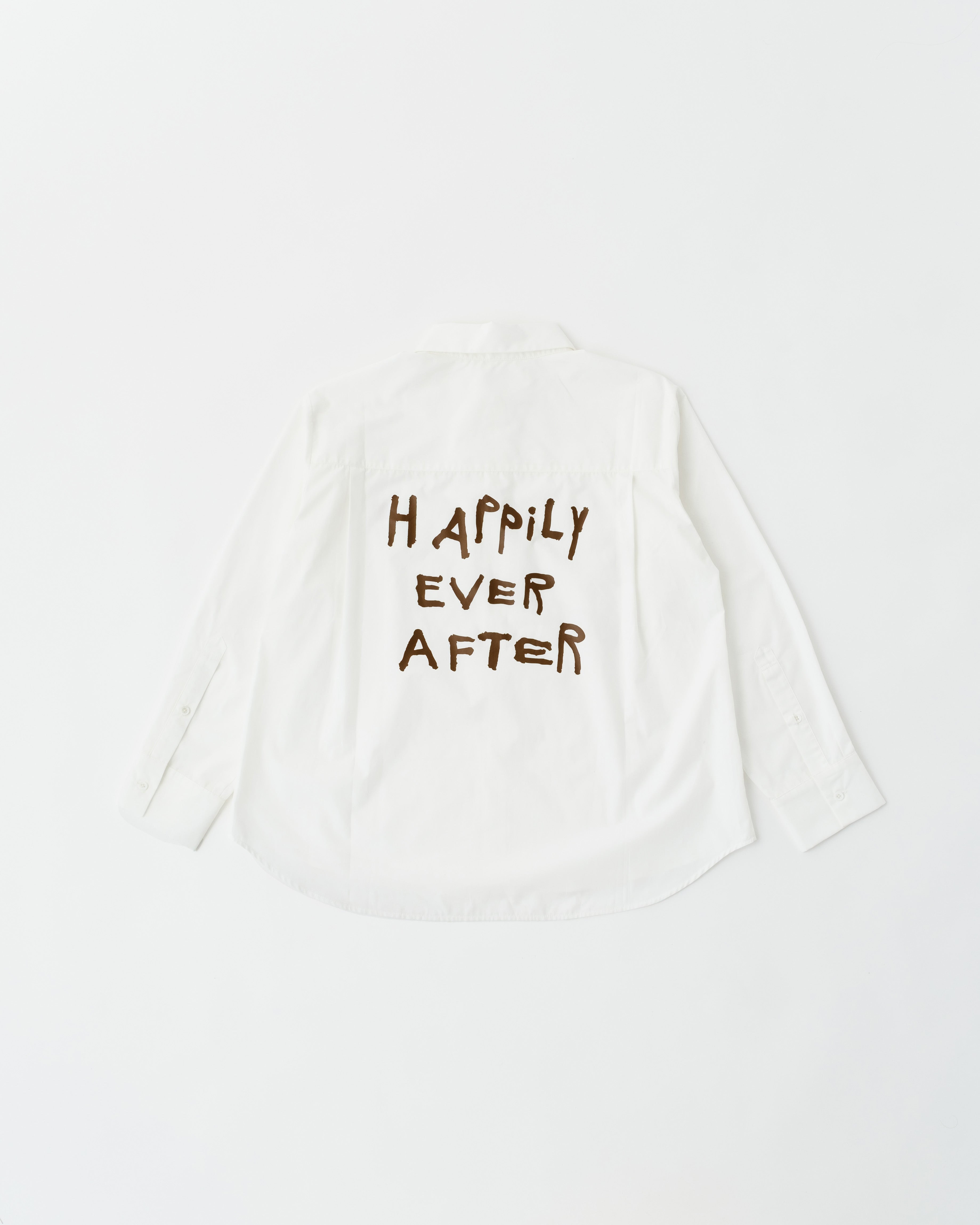 Happily ever after paint shirt (white)