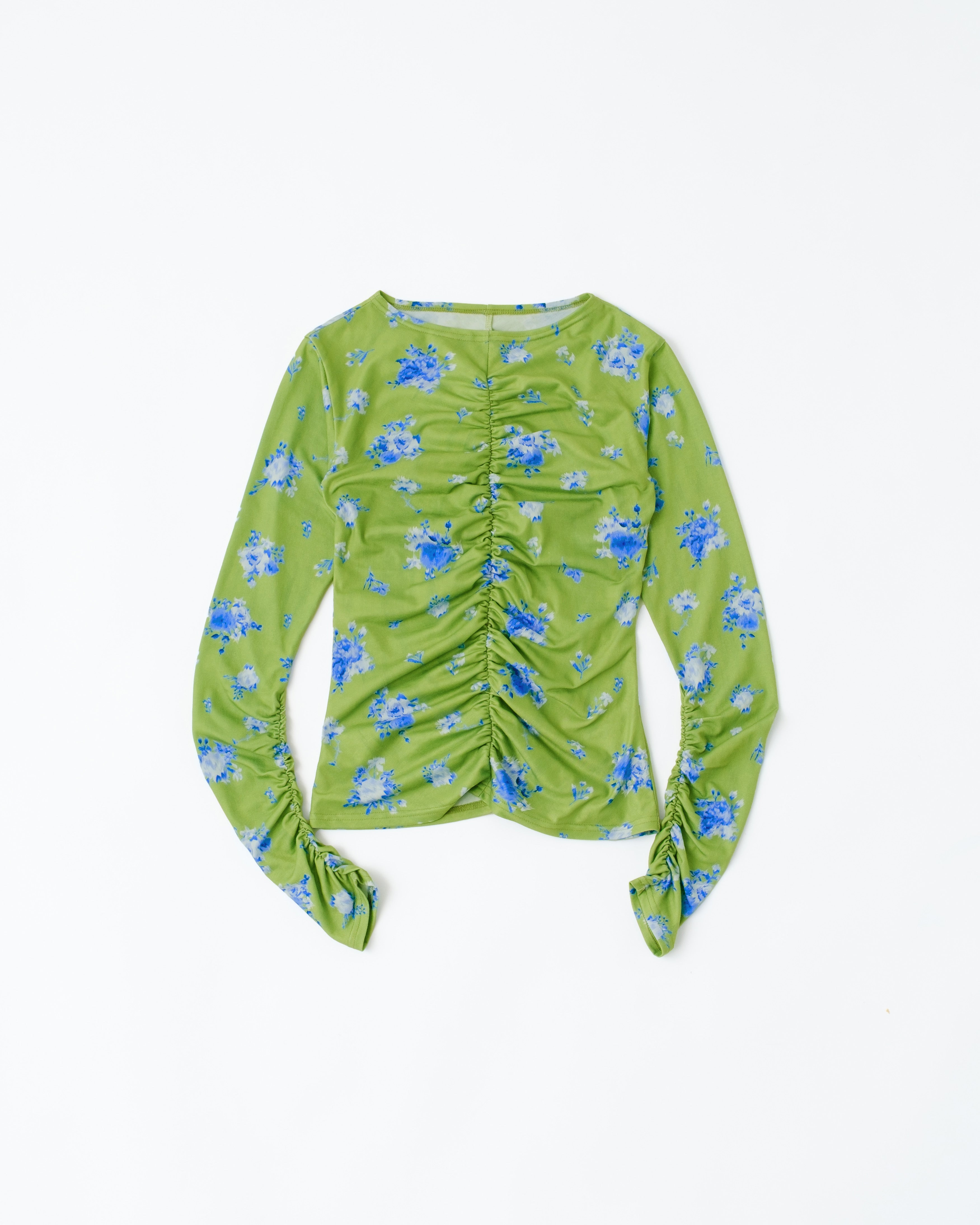 HANDPAINTED BLURRED JACQUARD (round neck)