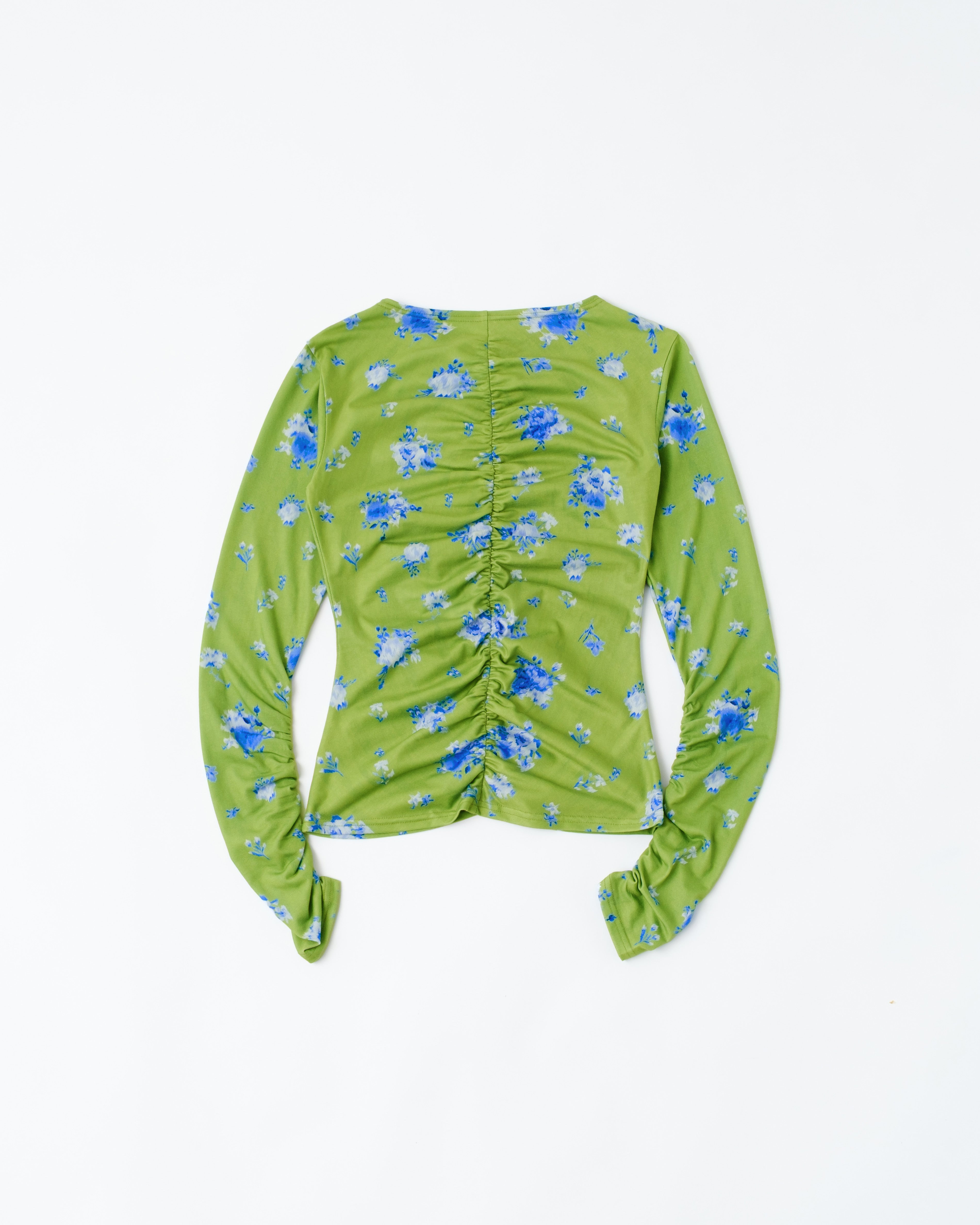 HANDPAINTED BLURRED JACQUARD (round neck)