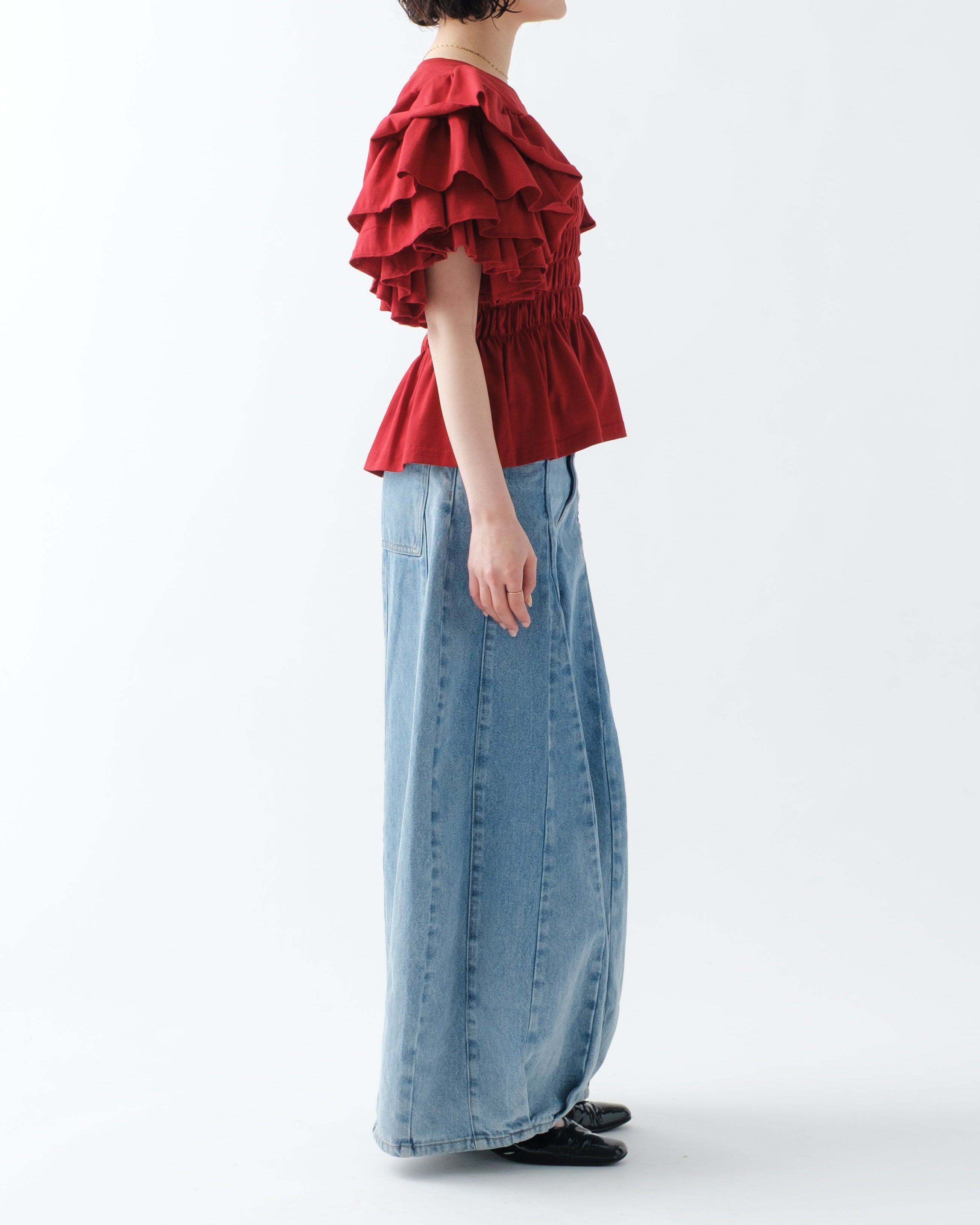 モデル身長 : 157cm