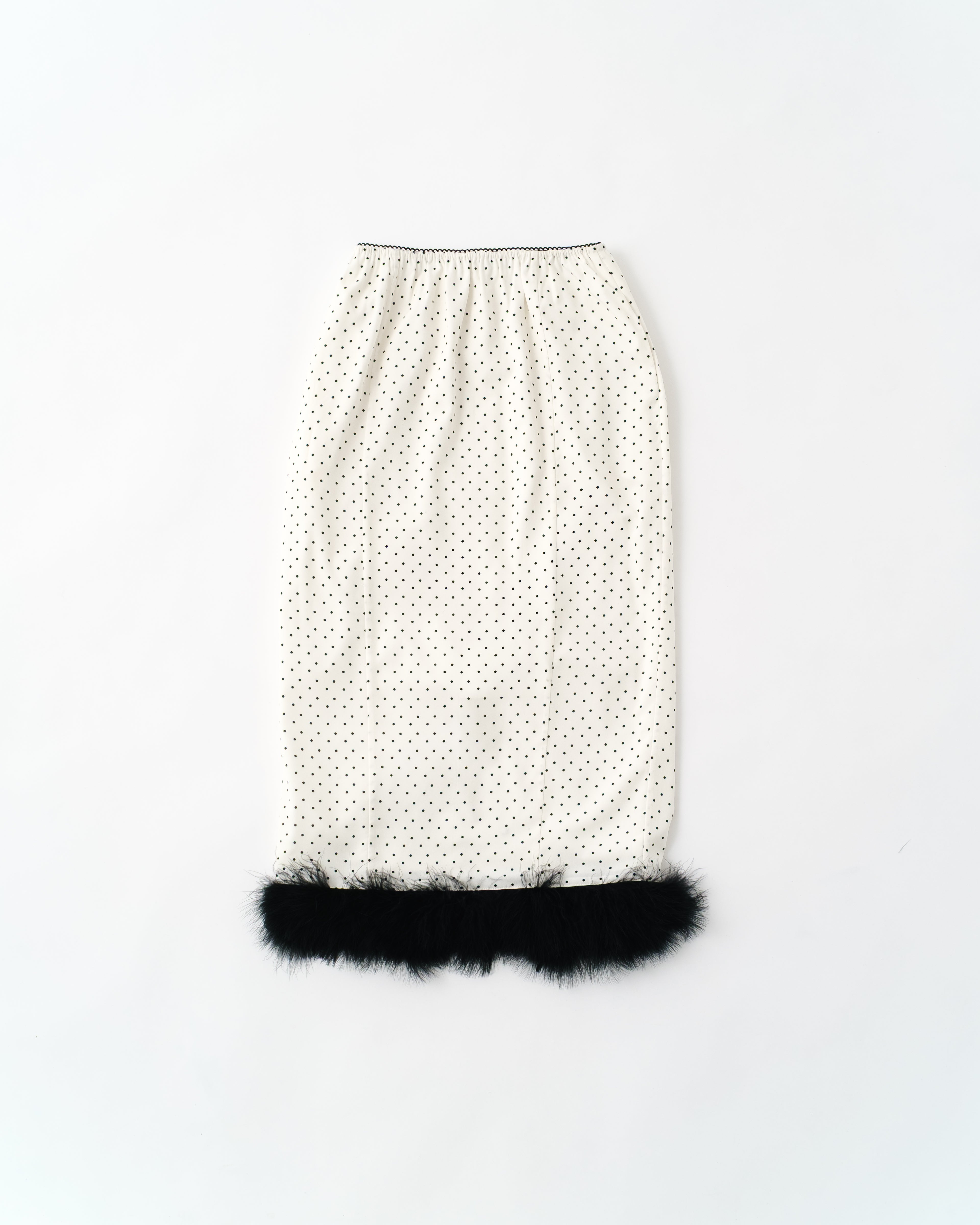 DOT FEATHER SKIRT