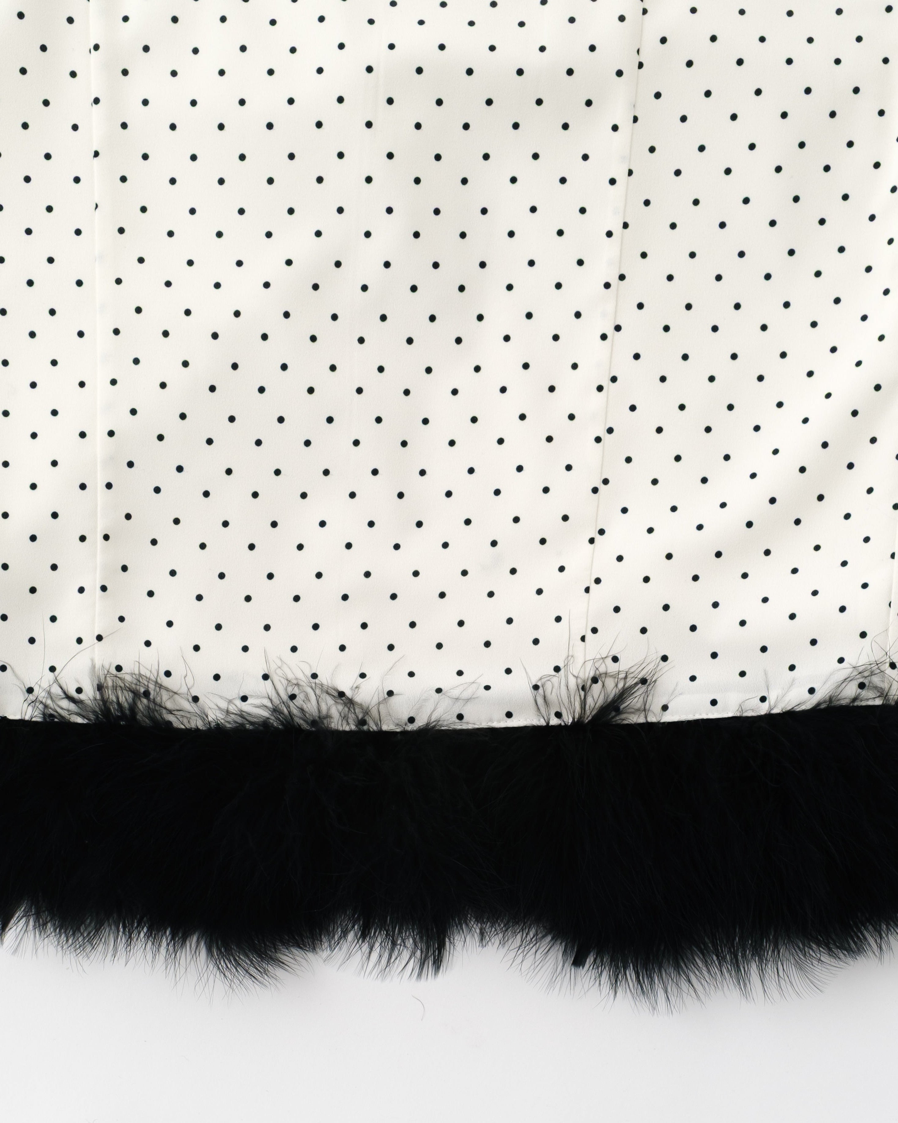 DOT FEATHER SKIRT
