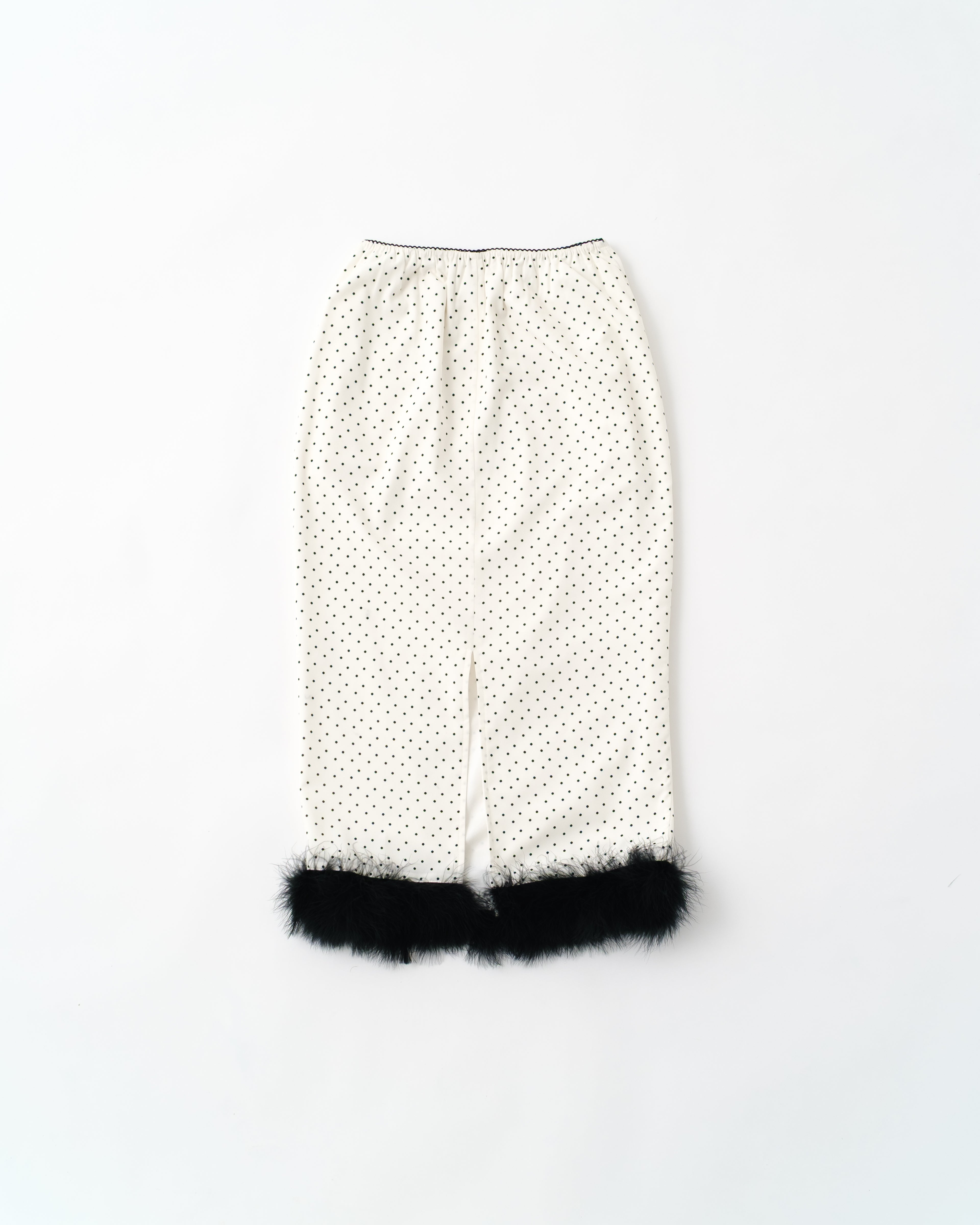 DOT FEATHER SKIRT