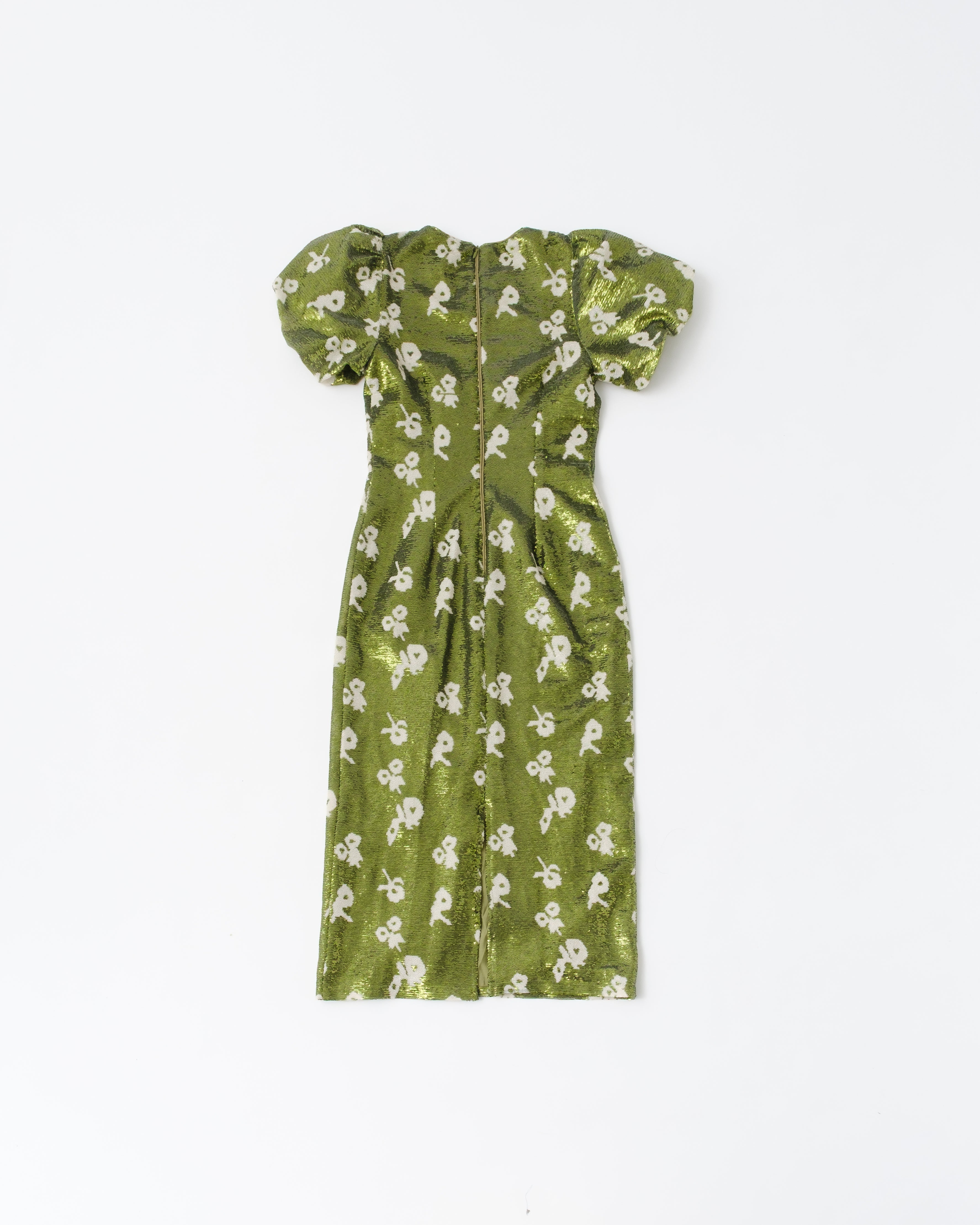 【sj】Èclat Floral Sequin Midi Dress