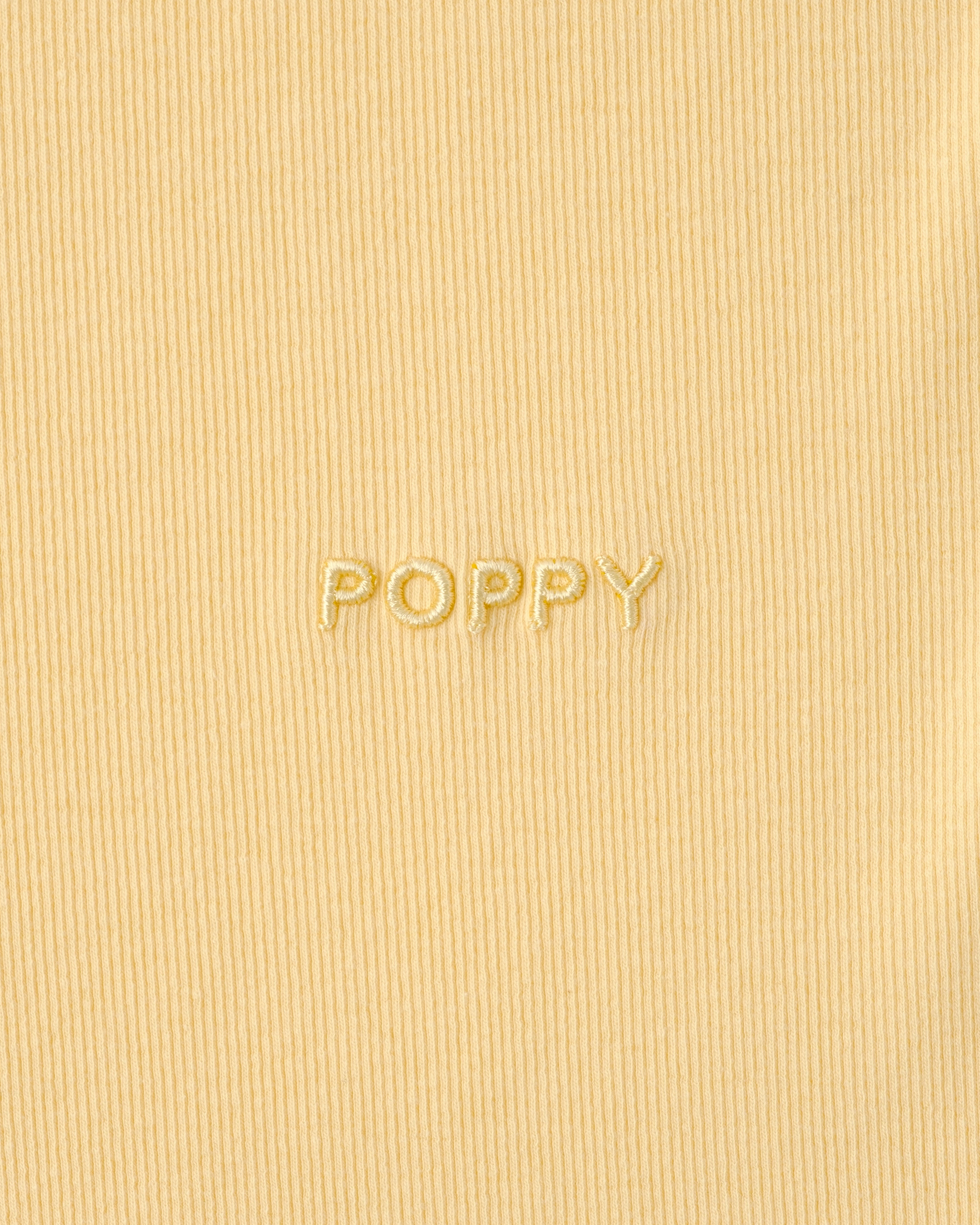 POPPY logo rib top