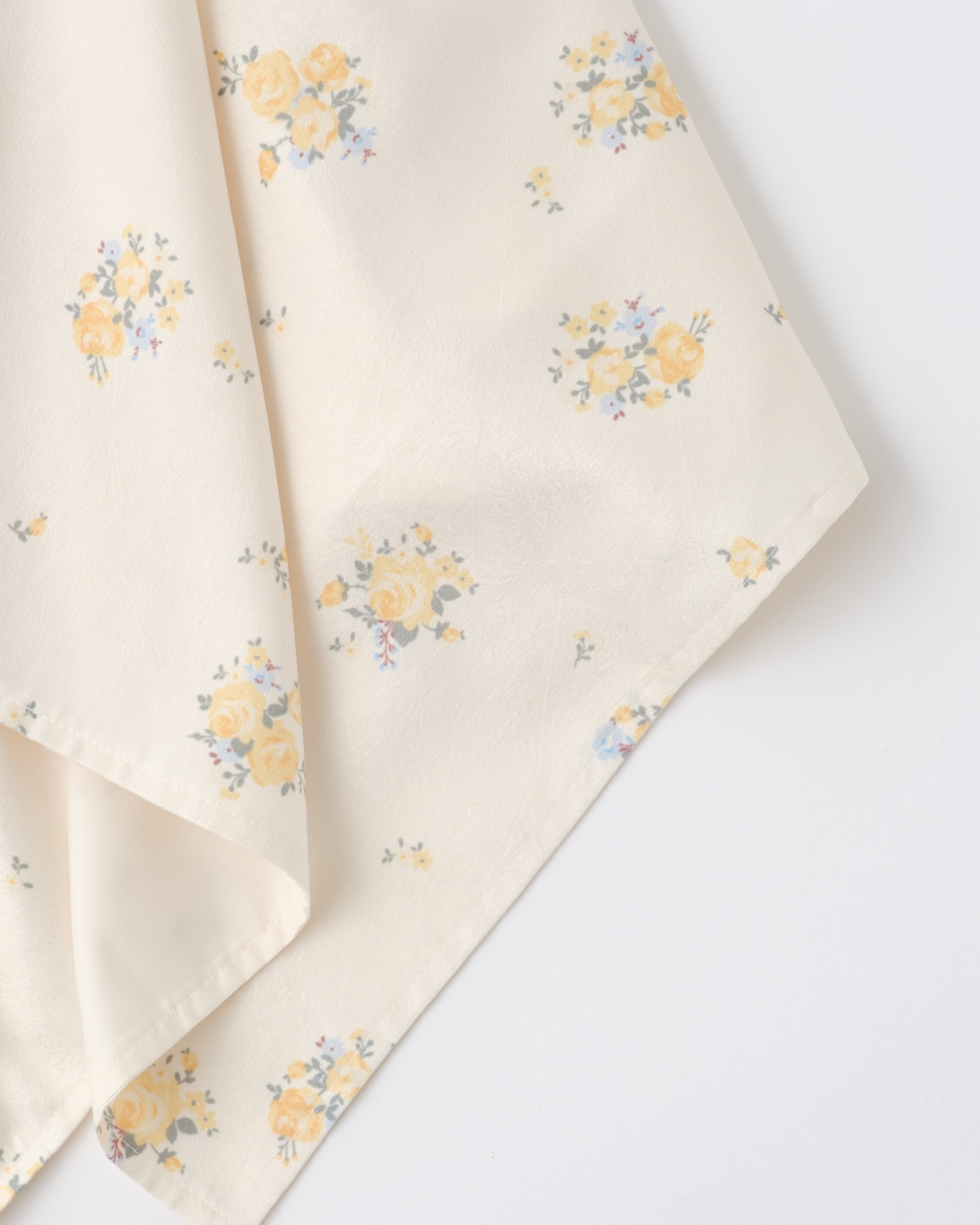 Airy tie handkerchief tunic (yellow)