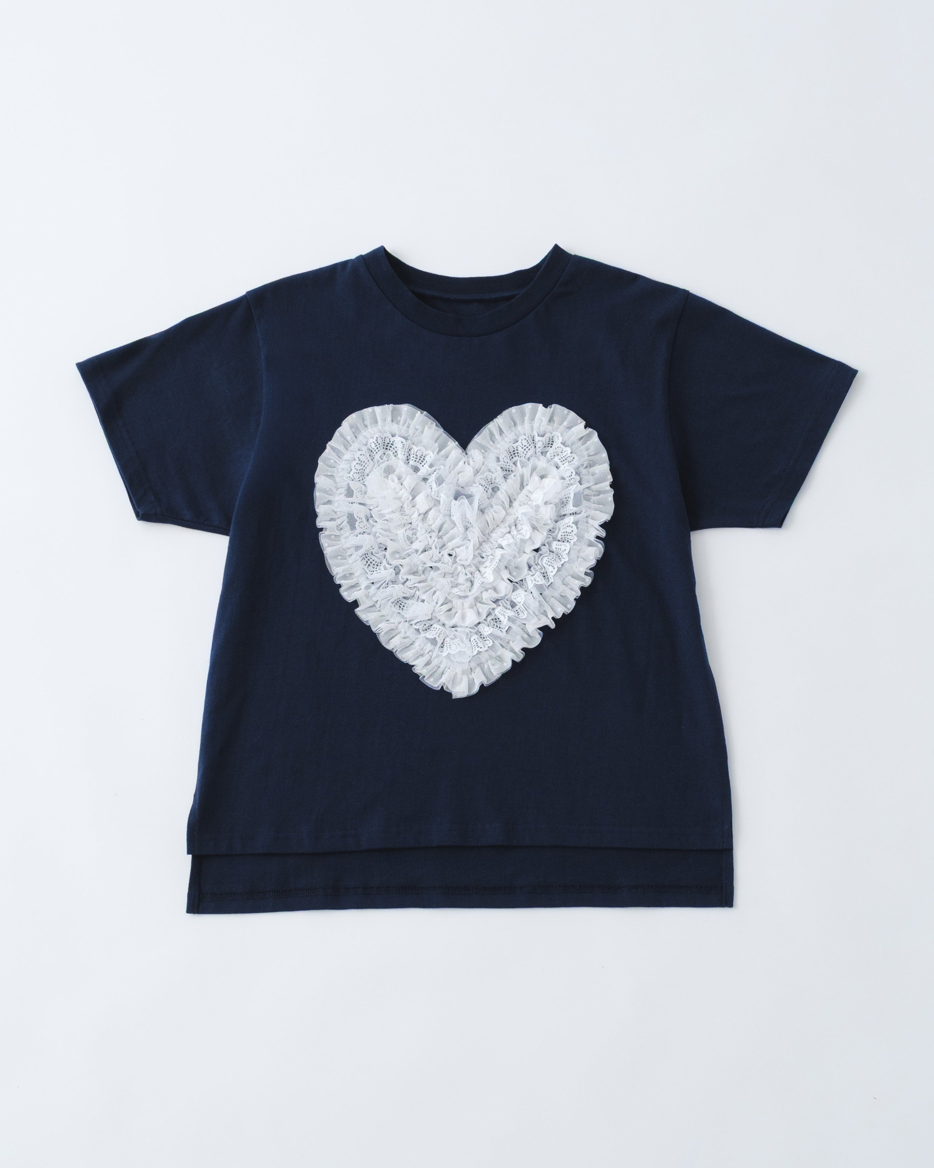 Heart dot tulle Tee