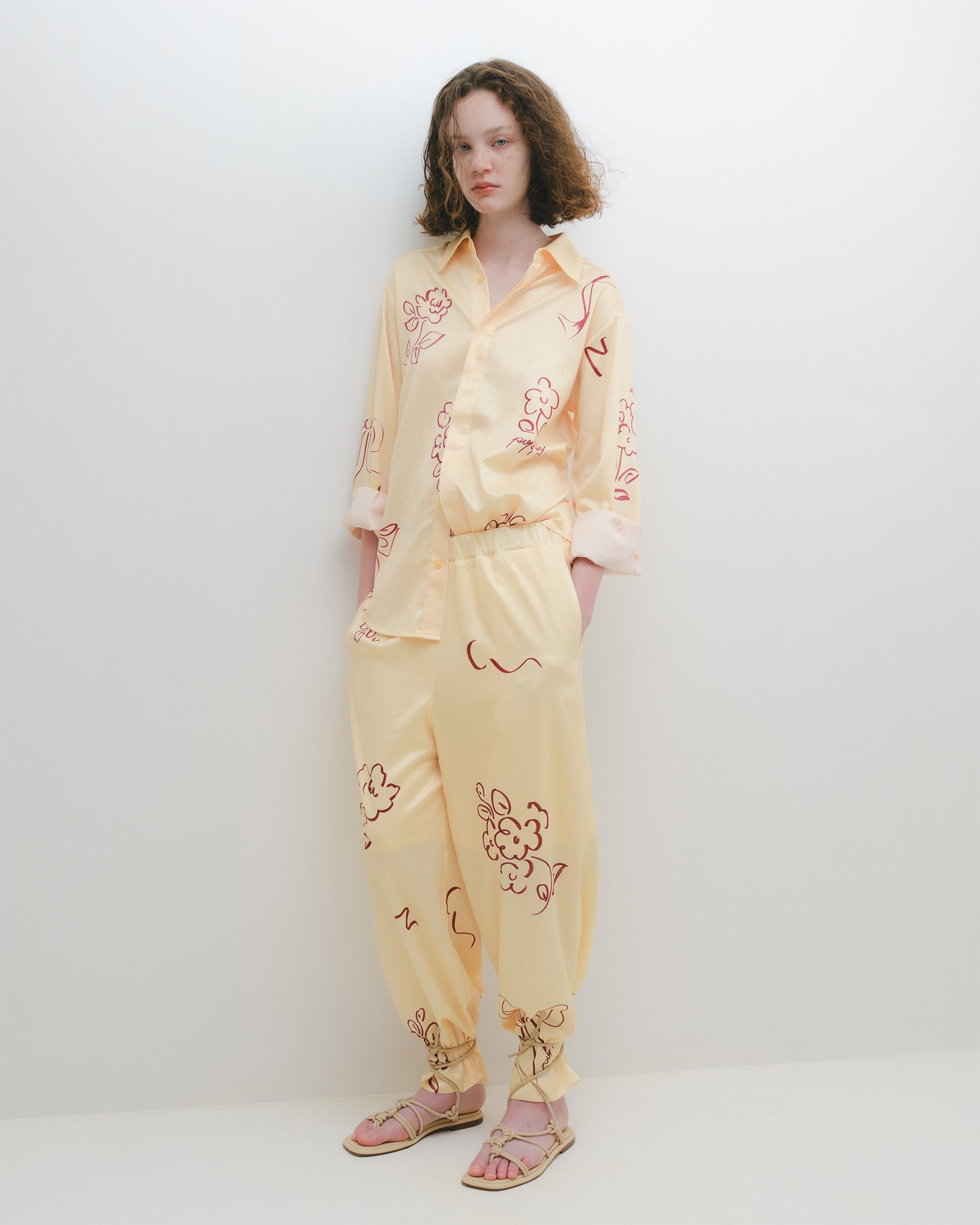 Sunnest rough drawing pants