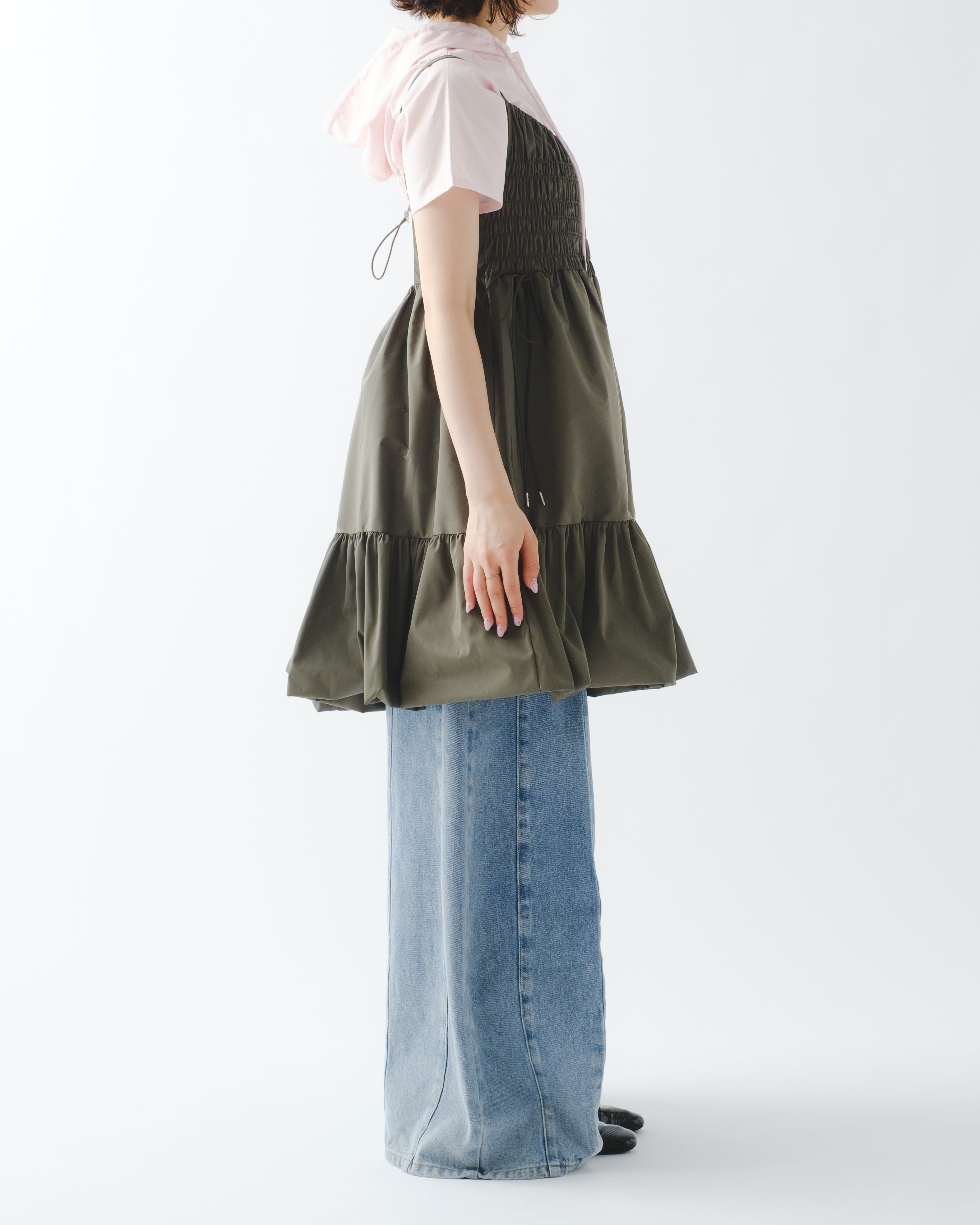 モデル身長 : 157cm