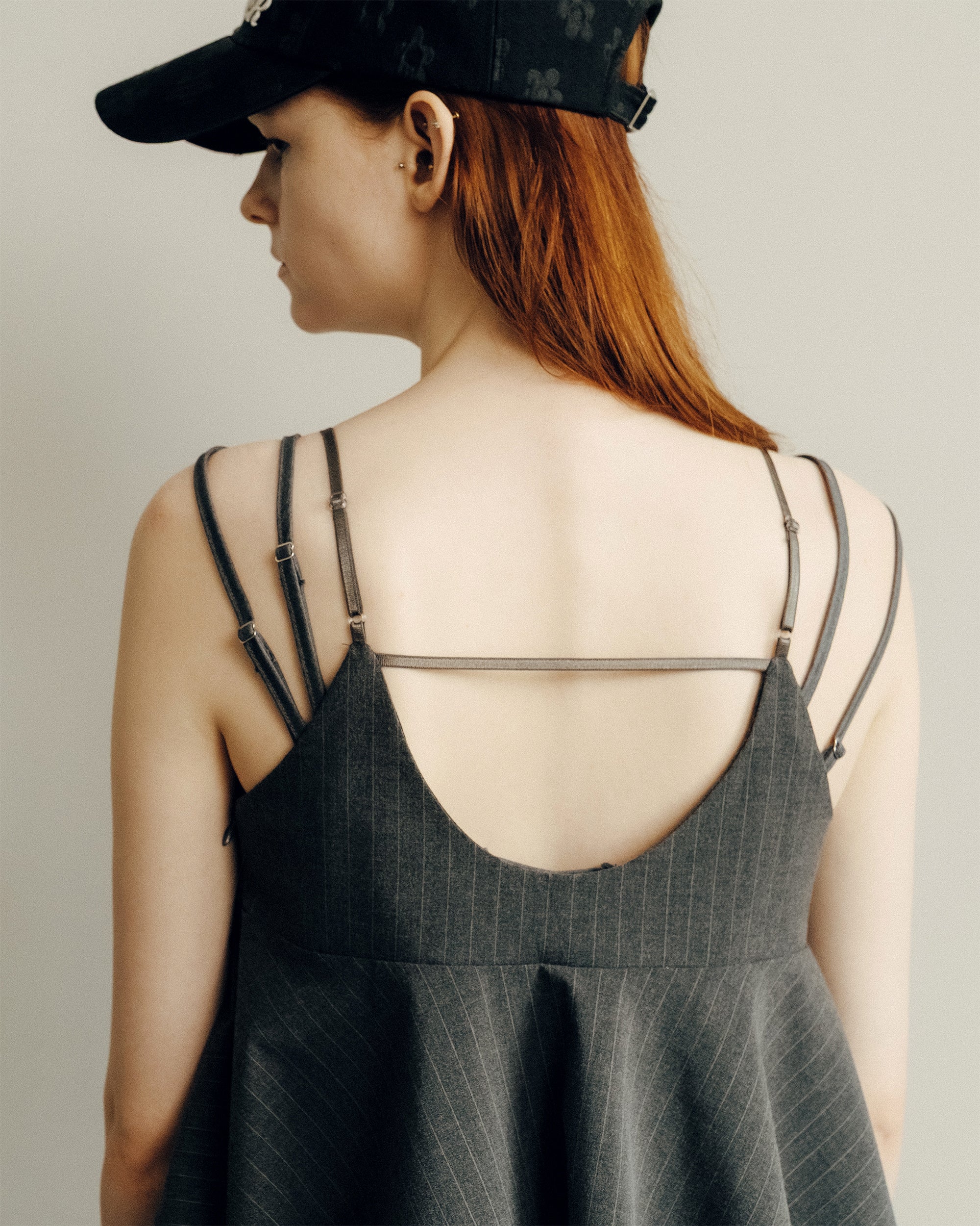 Handkerchief hem lace cami tunic