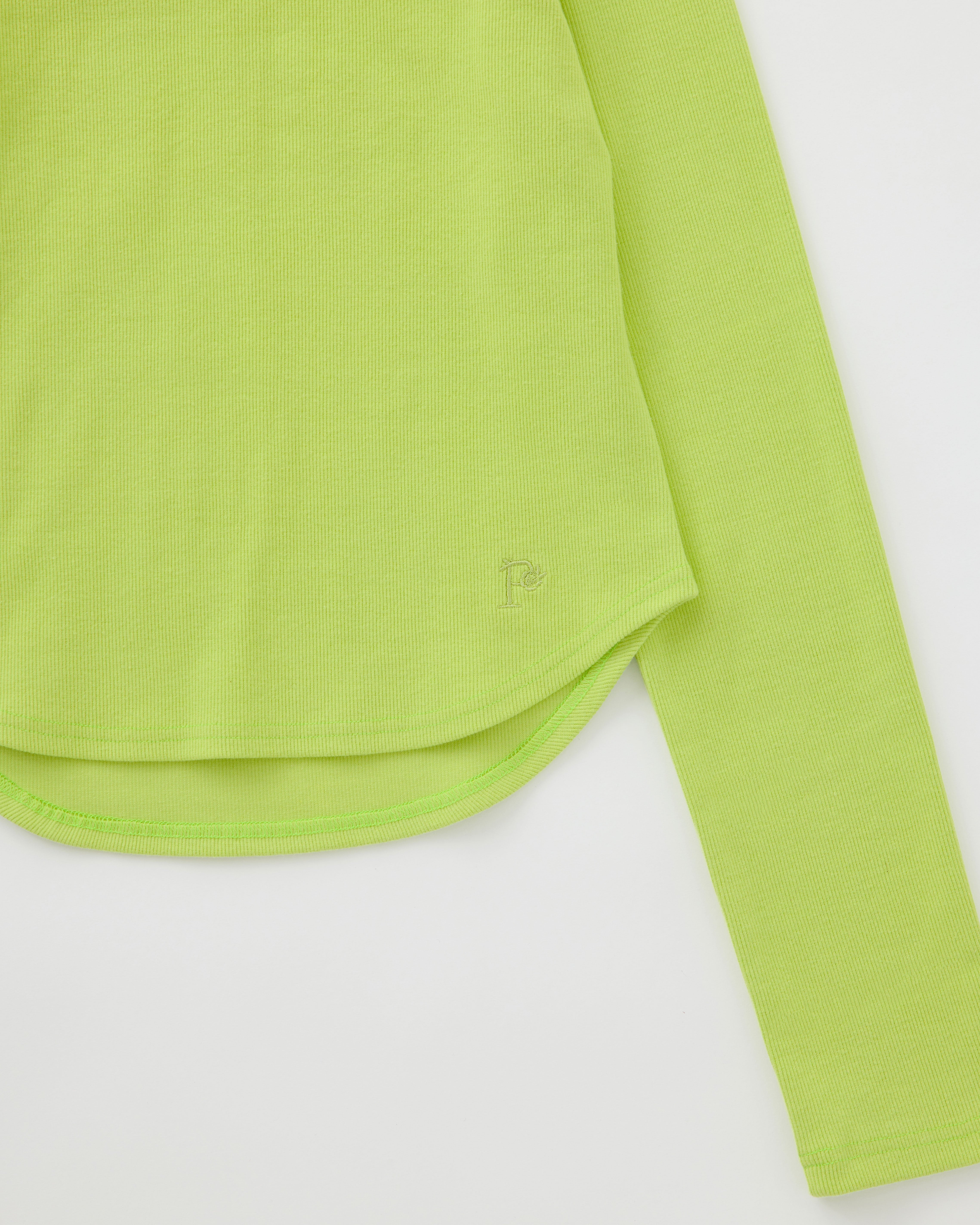 Cross choker ribbed top