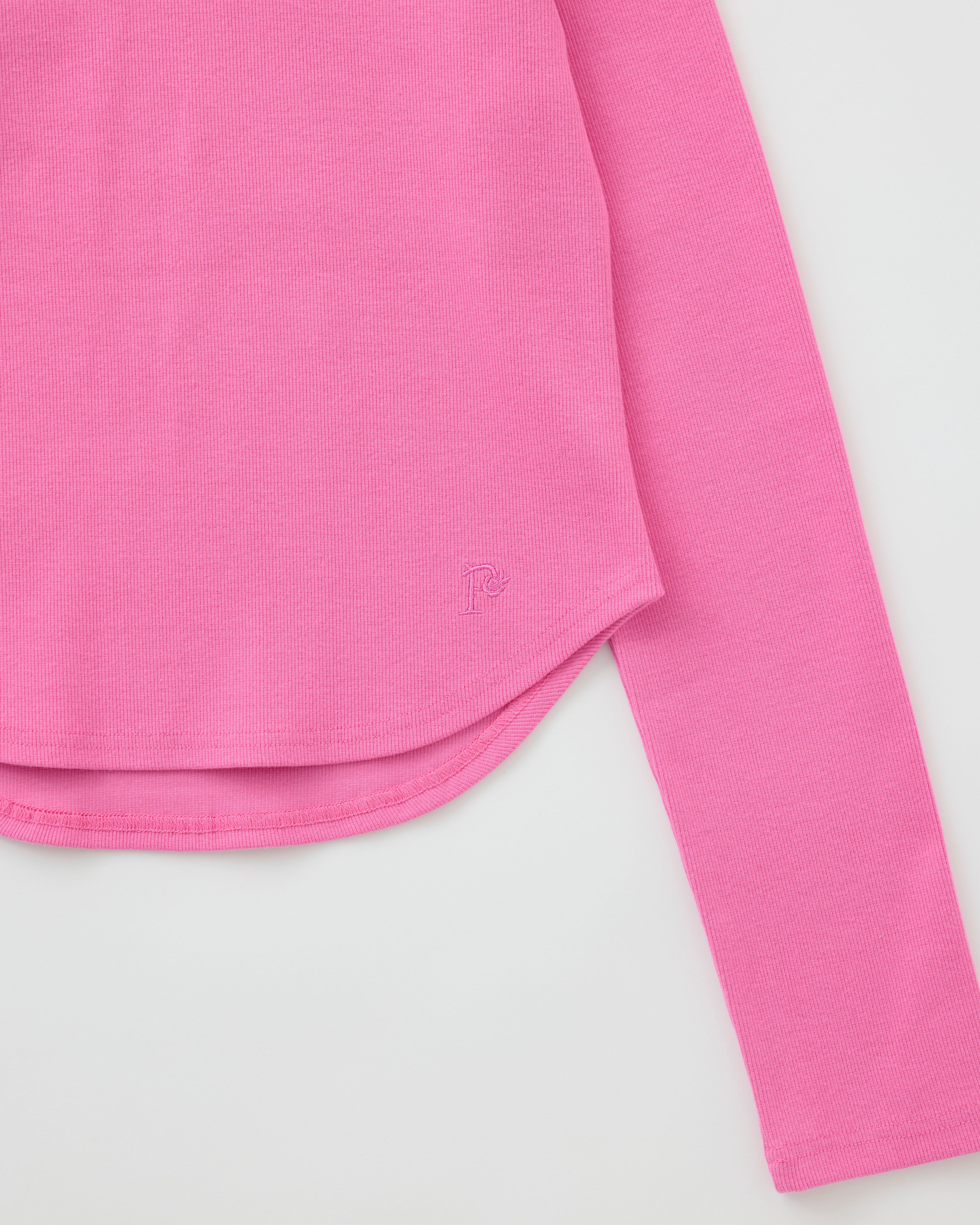 Cross choker ribbed top