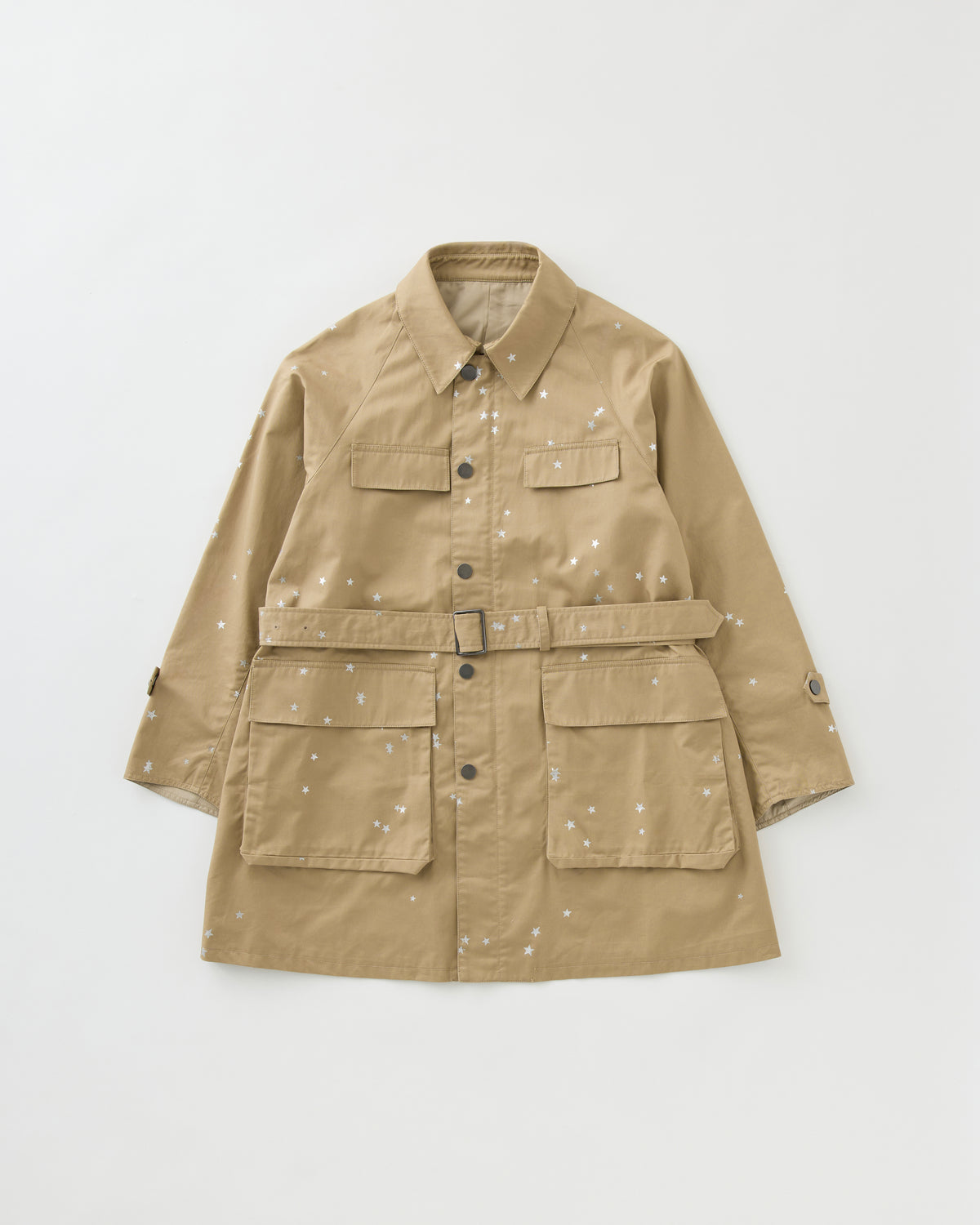 Stardust utility midi coat