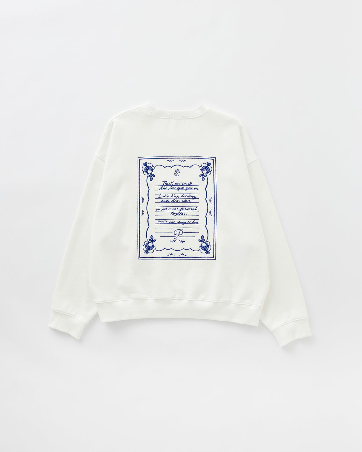 Letter from POPPY sweatshirt