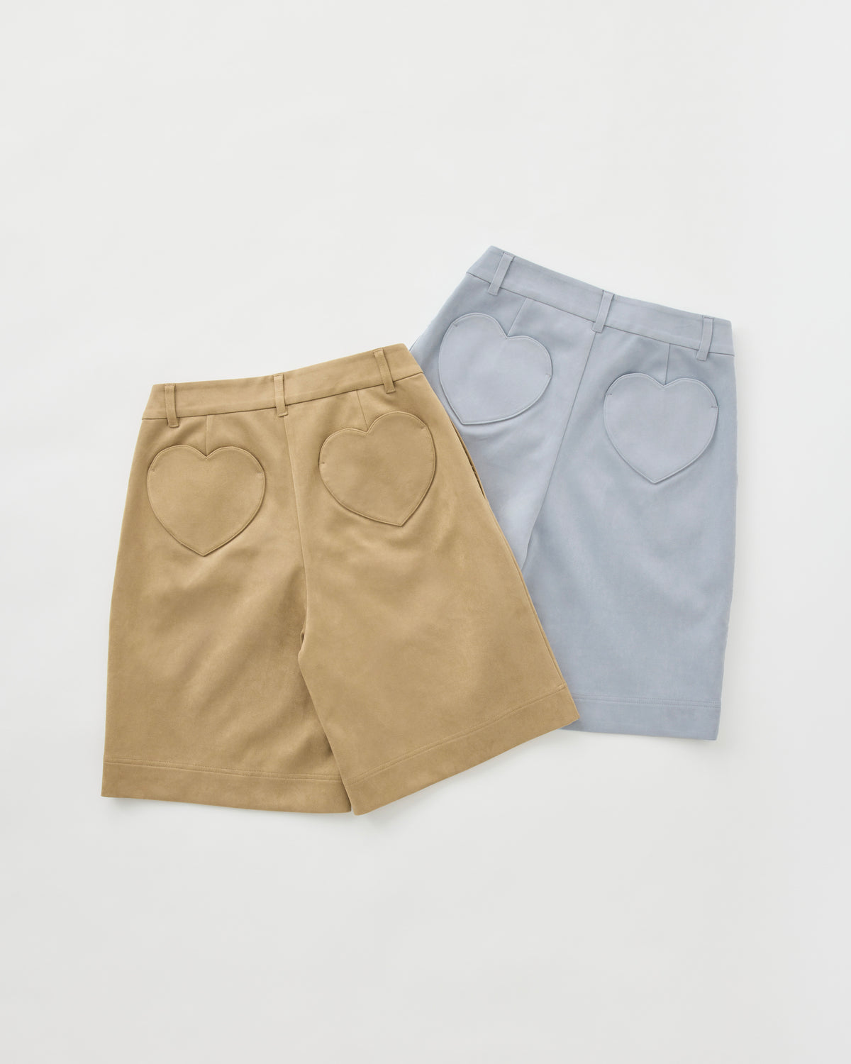 Heart pocket half pants