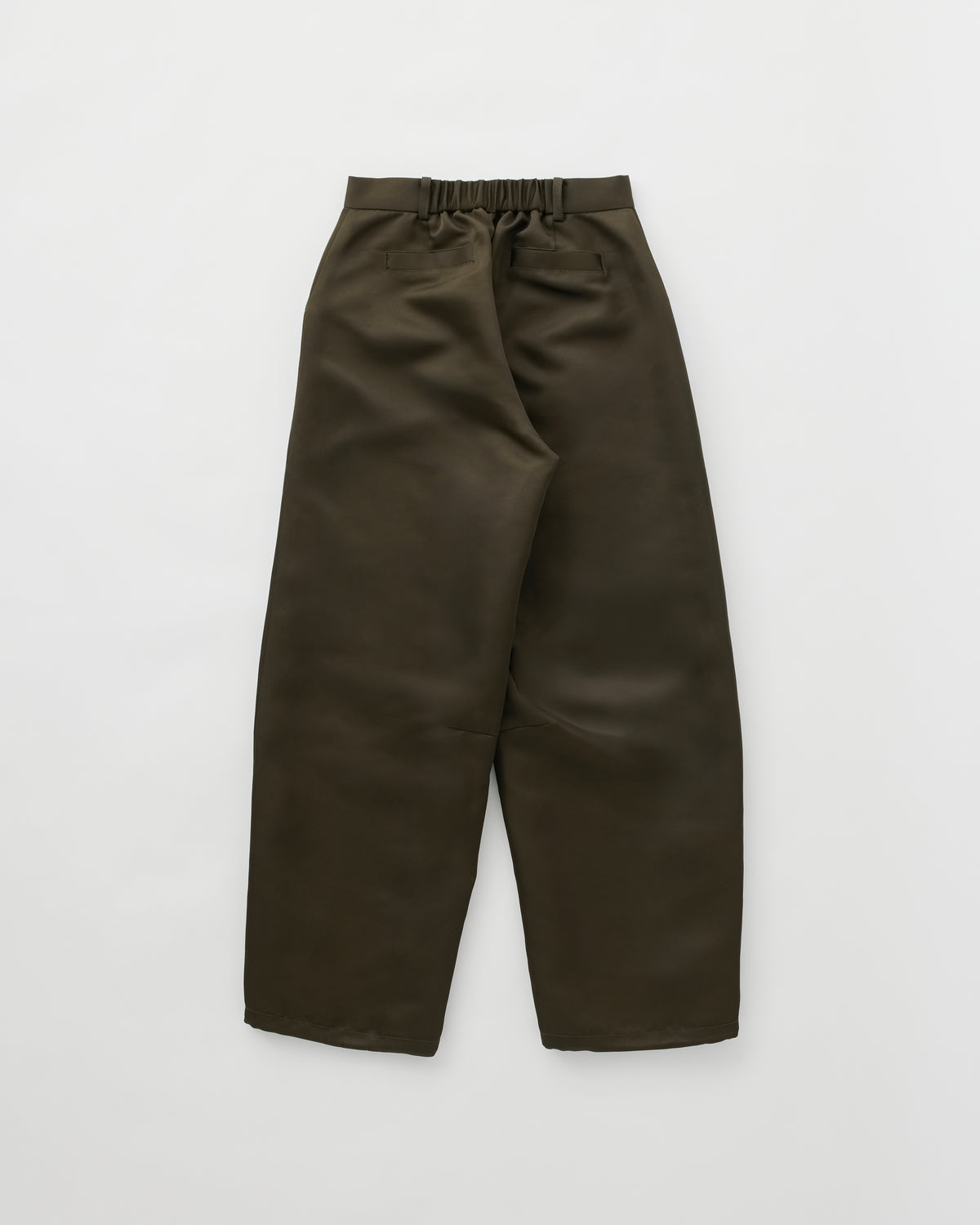 Side ribbon barrel pants