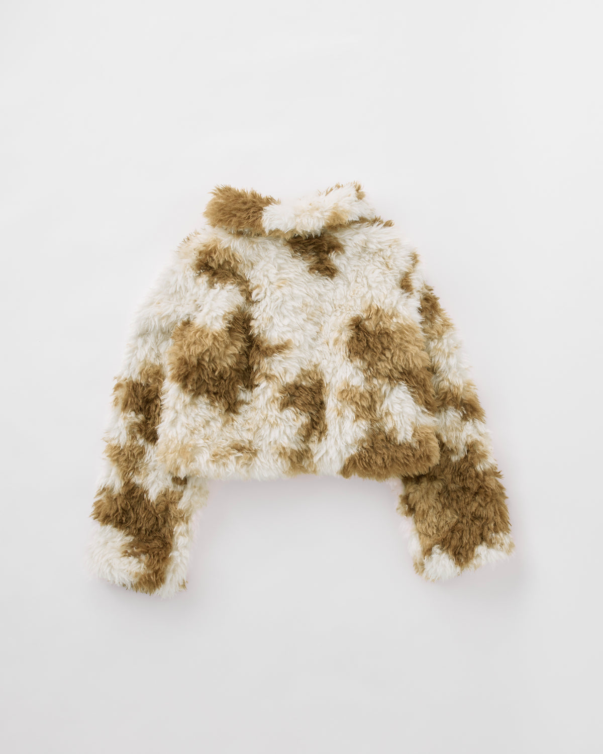Marble fur jacket