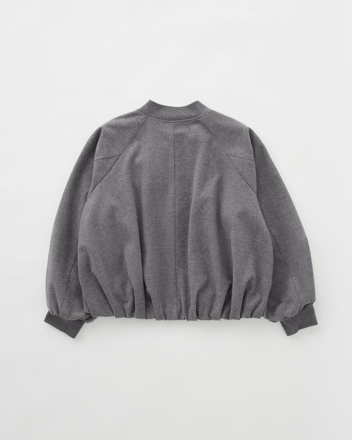 Melton fleur balloon jacket