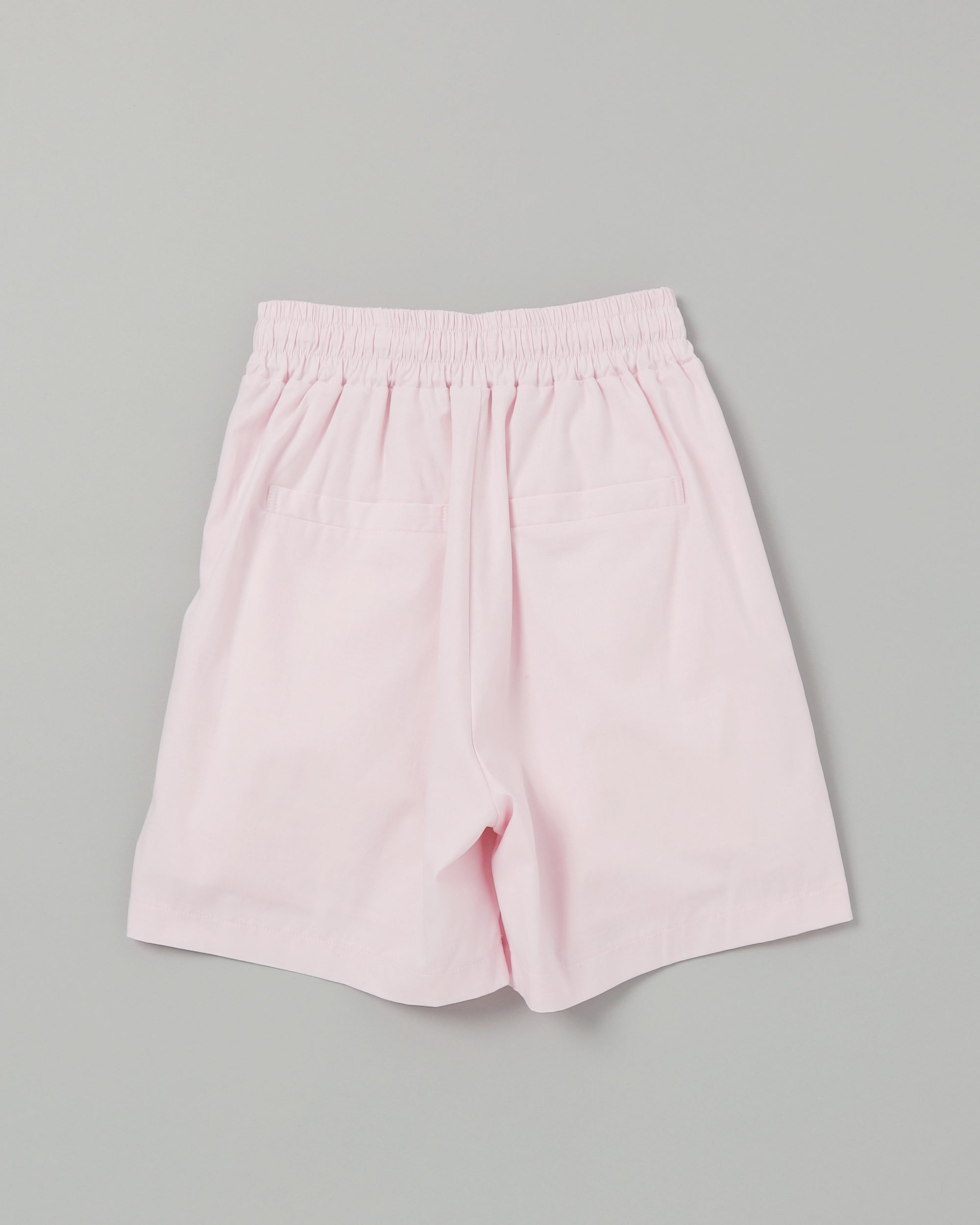 Drawstring pocket short pants (pink)