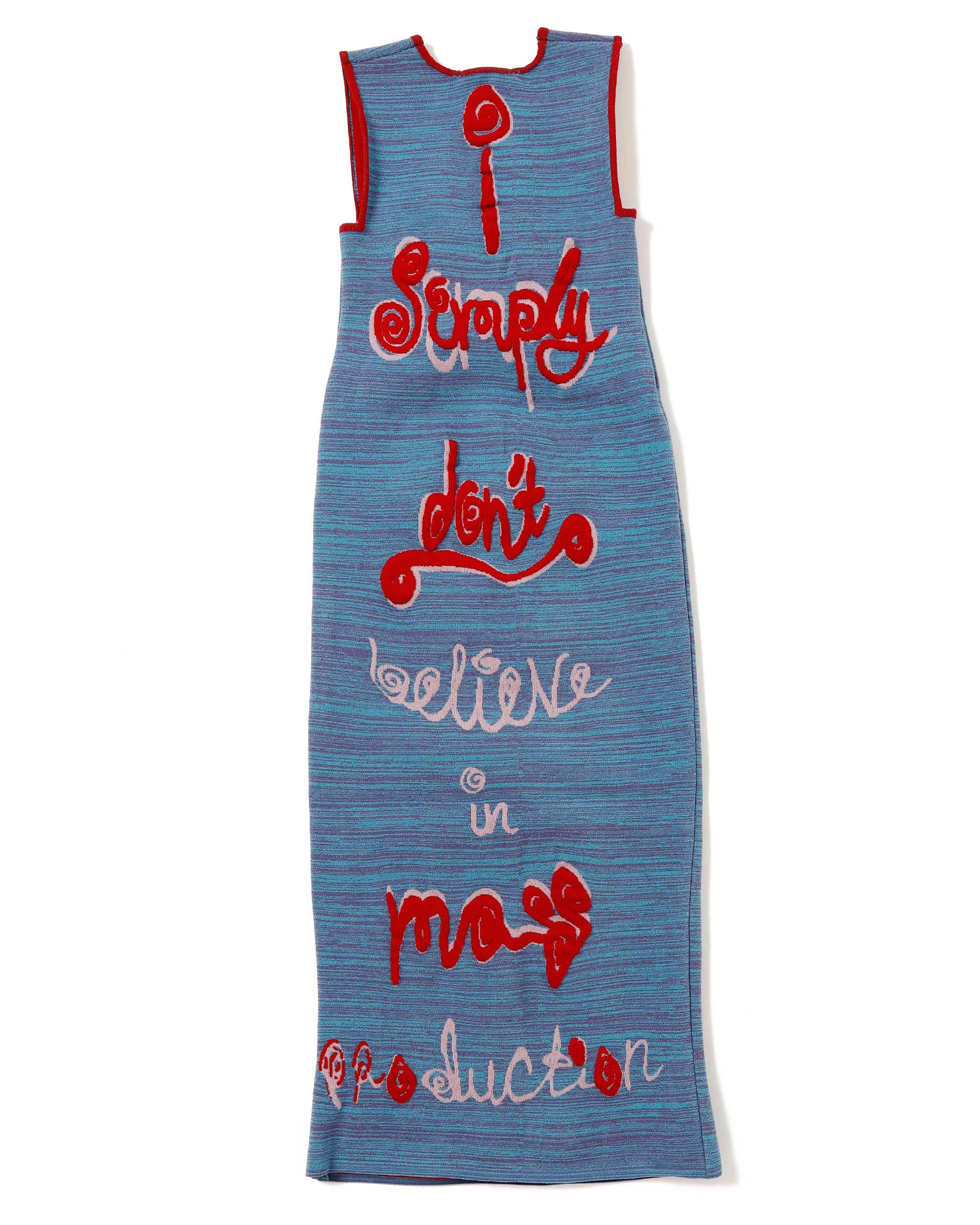 <b>Nadia Wire</b><br>my mission dress (melange turquoise/red)