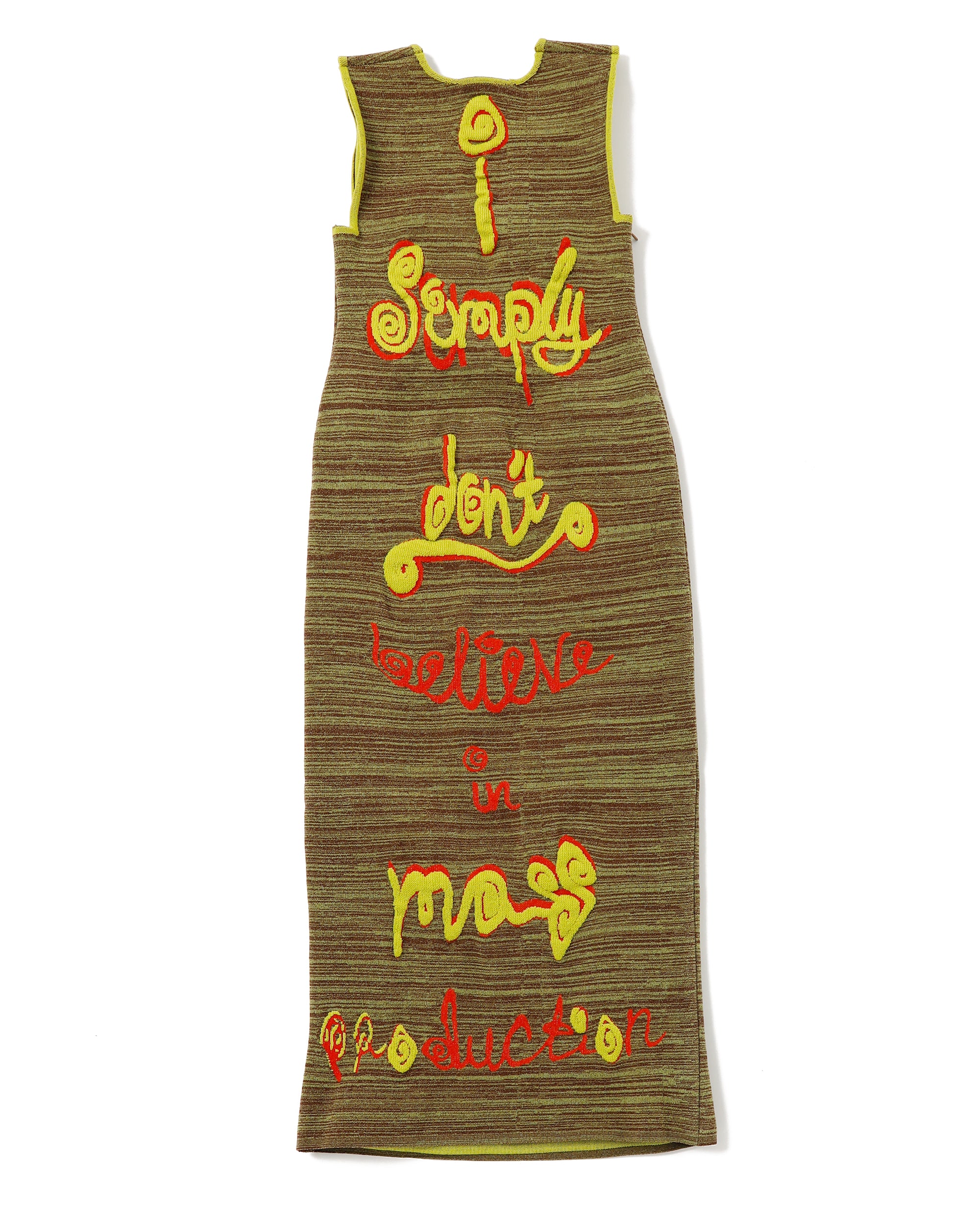 <b>Nadia Wire</b><br>my mission dress (melange brown/yellow)