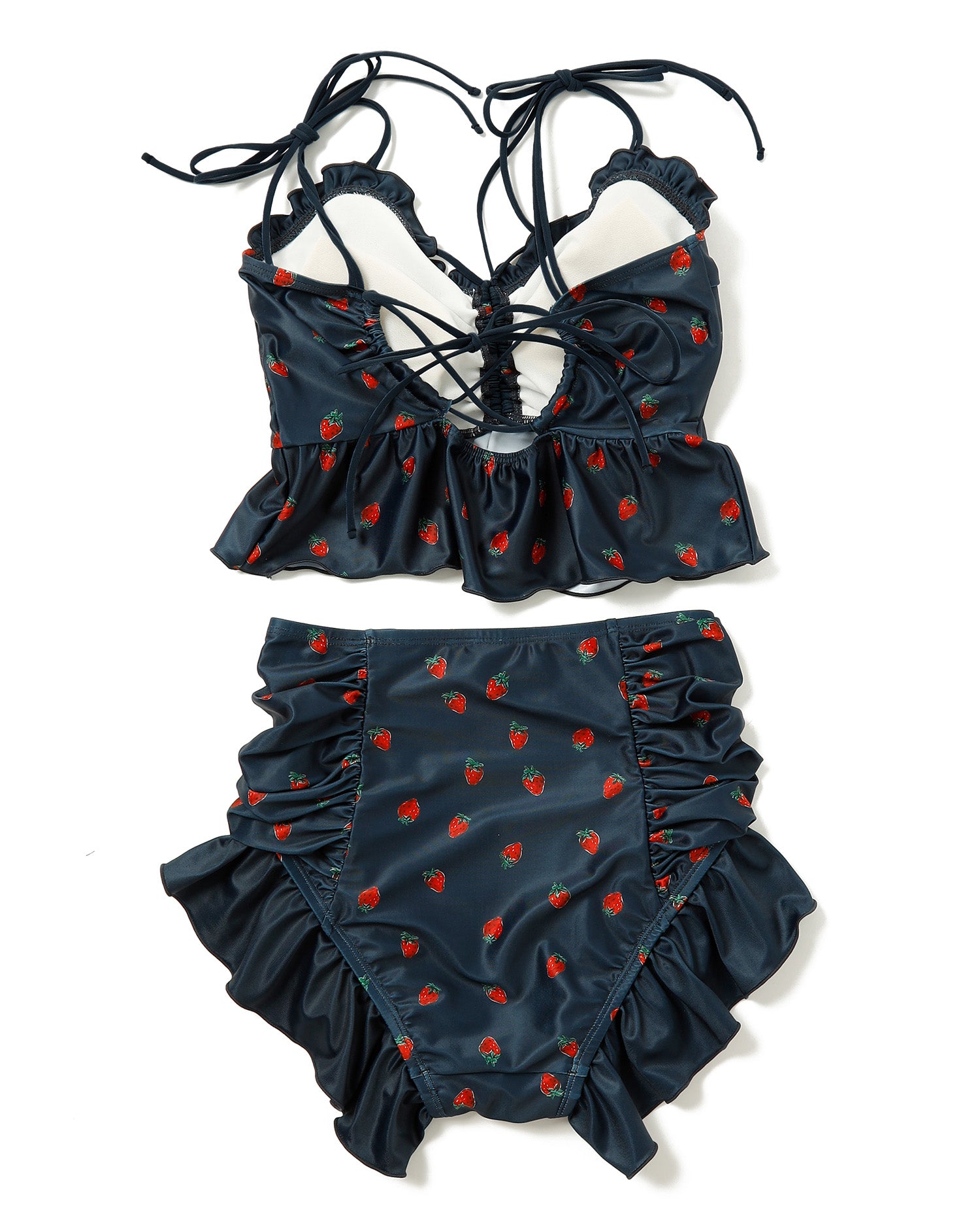 Strawberry cami bikini