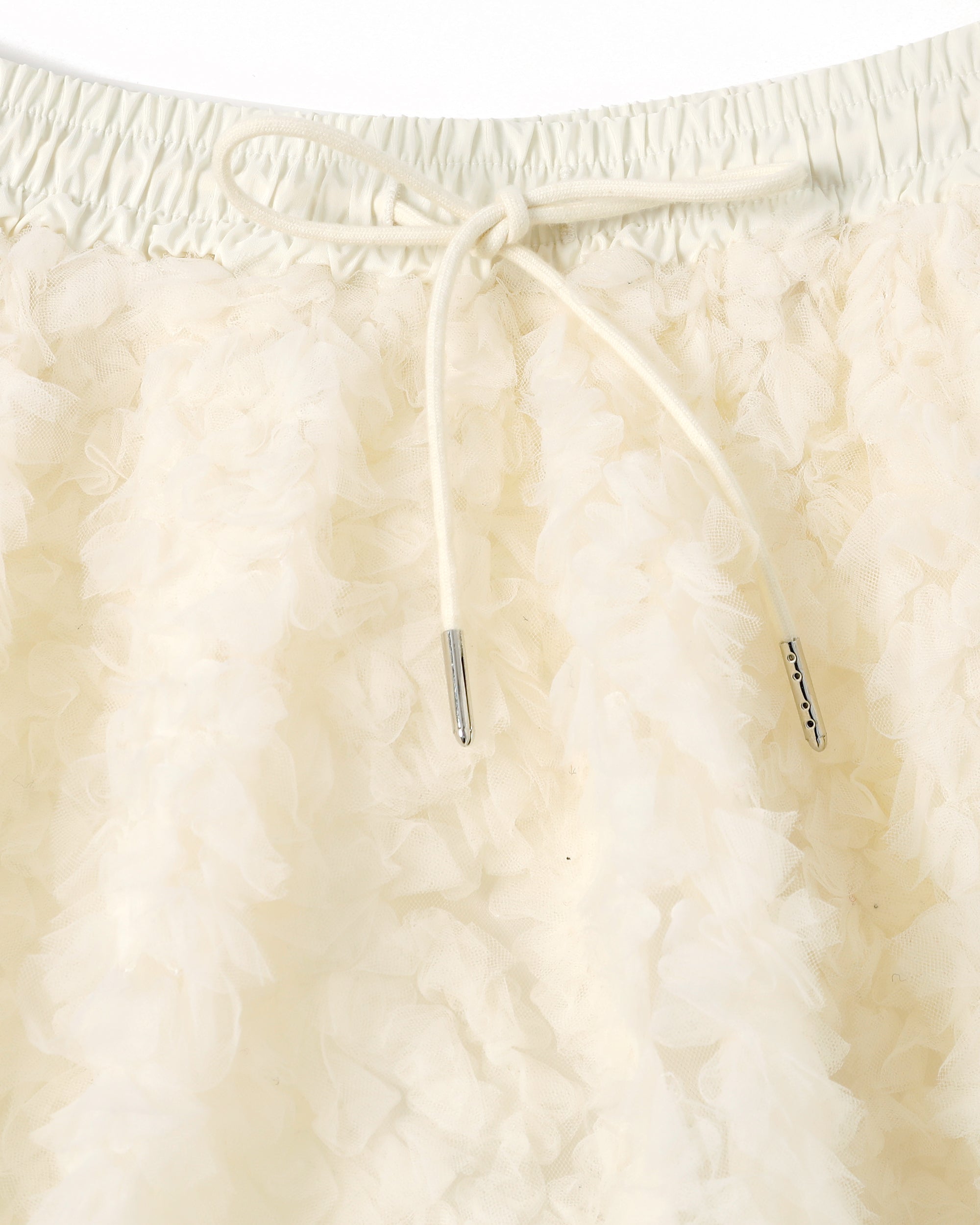 Tulle balloon mini skirt