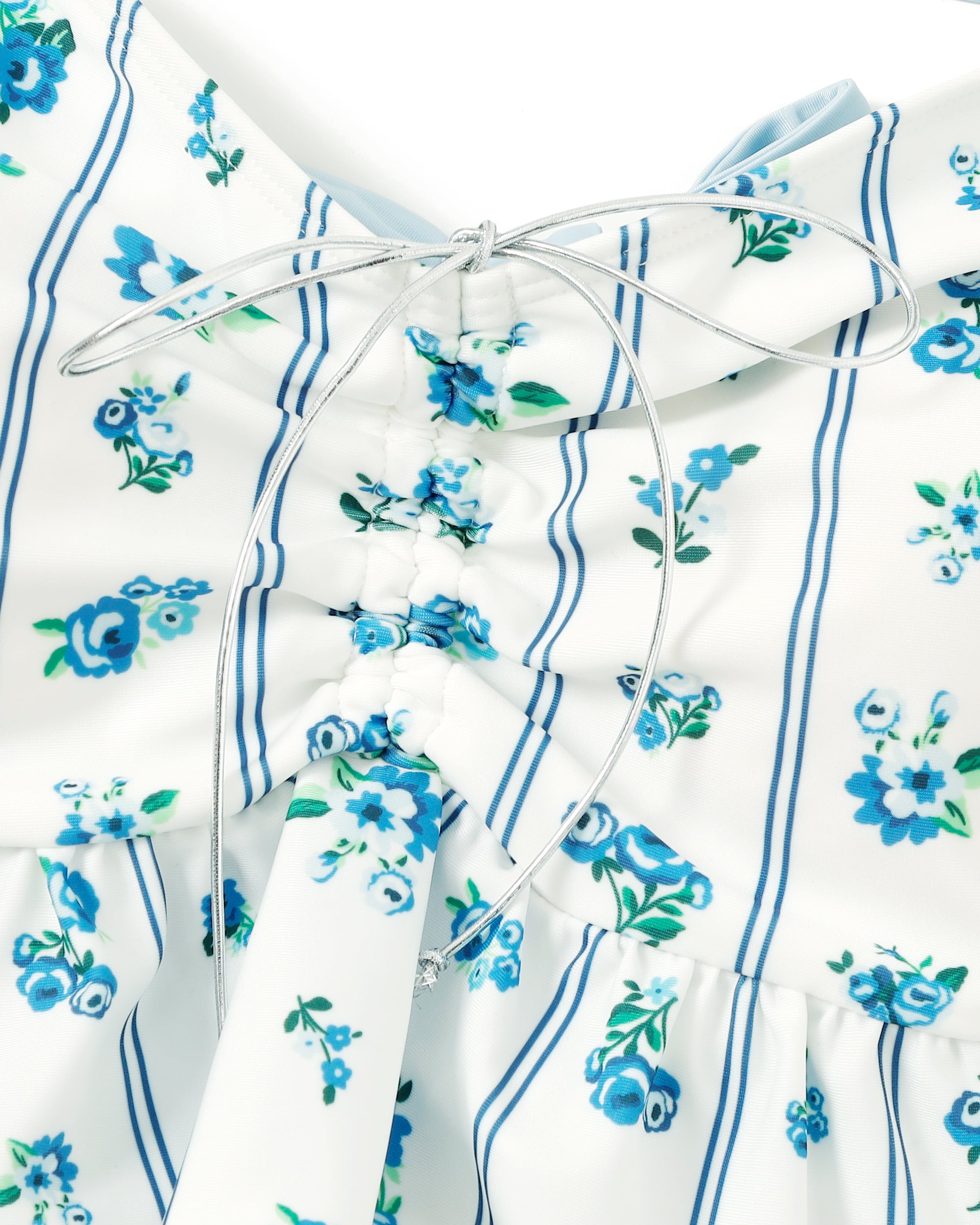 Off shoulder flare bikini