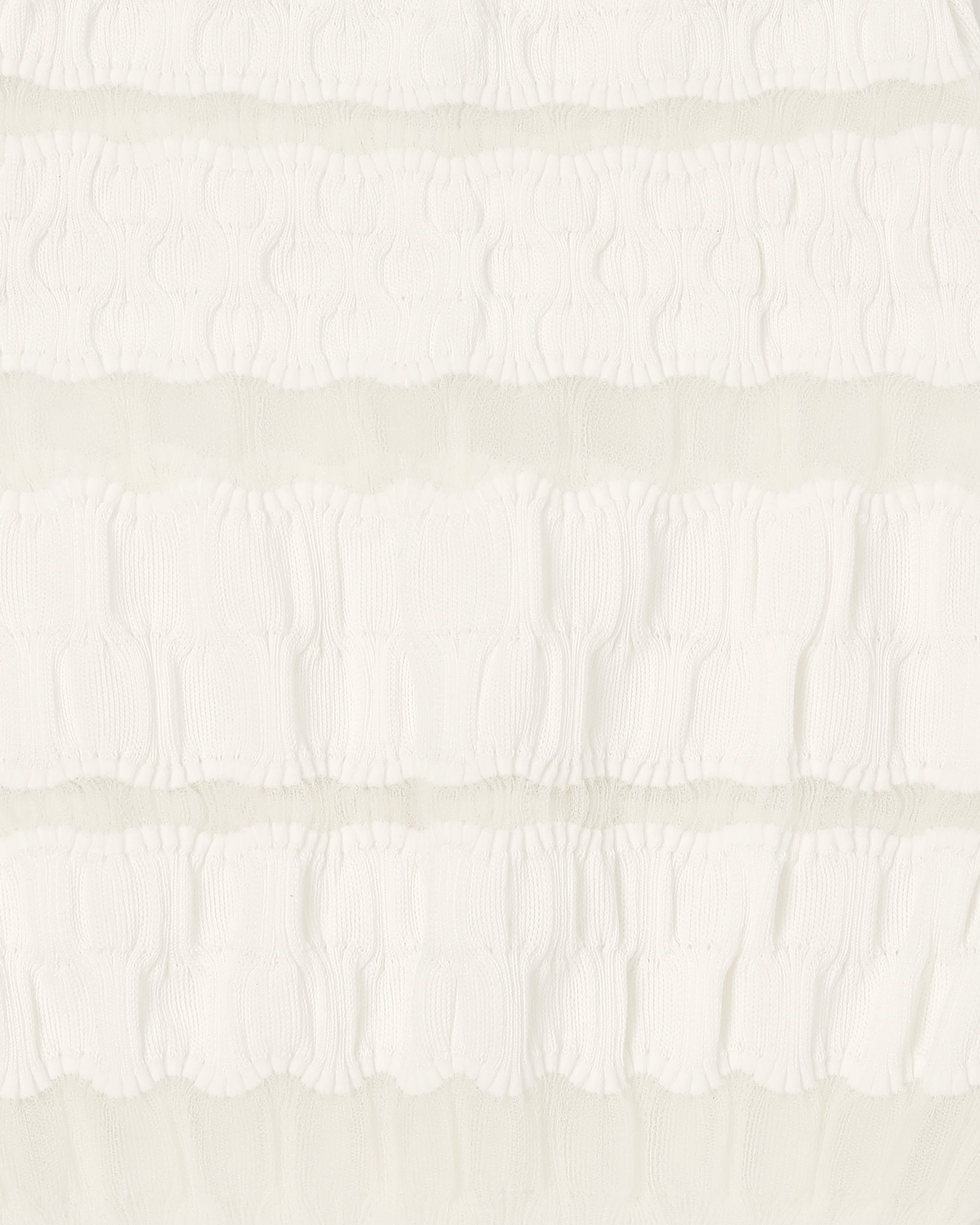 <b>Nadia Wire</b><br>Mini Bubble Skirt / White