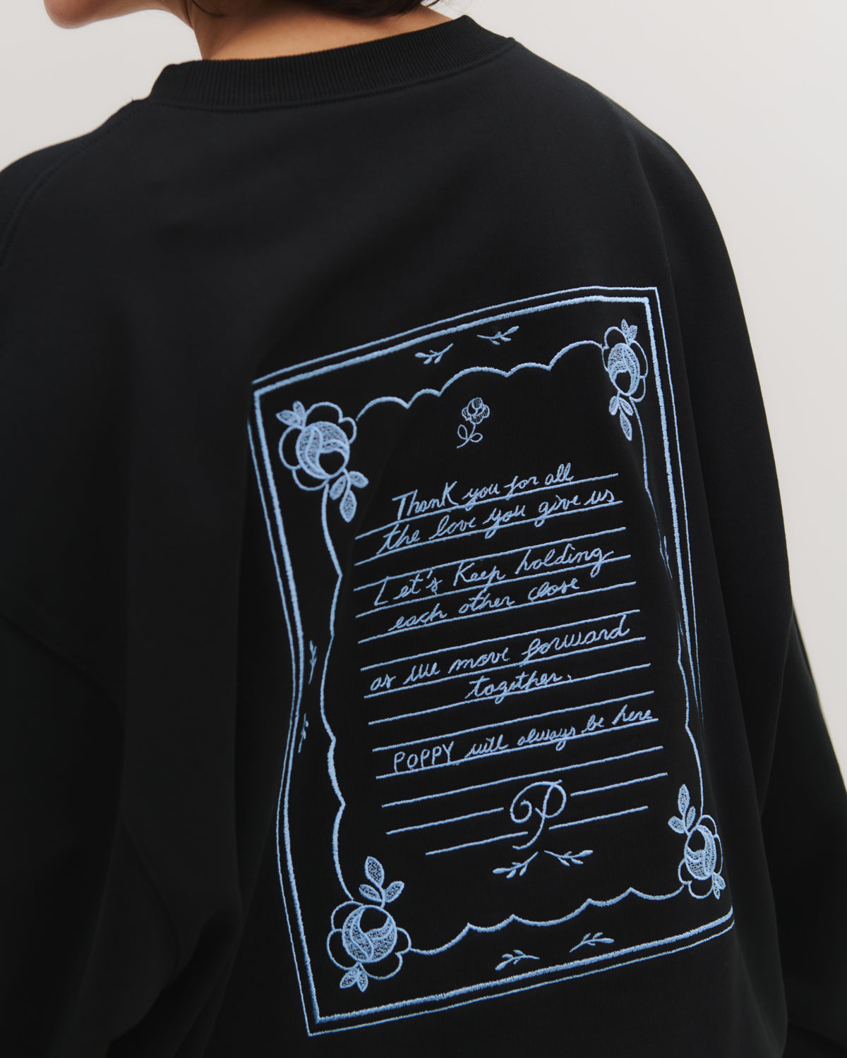 刺繡字母衛衣