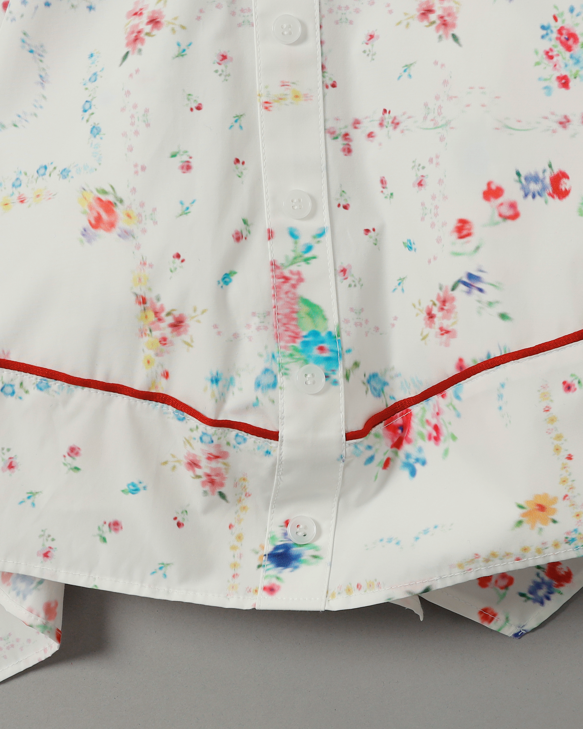 Handkerchief hem tunic (multi)