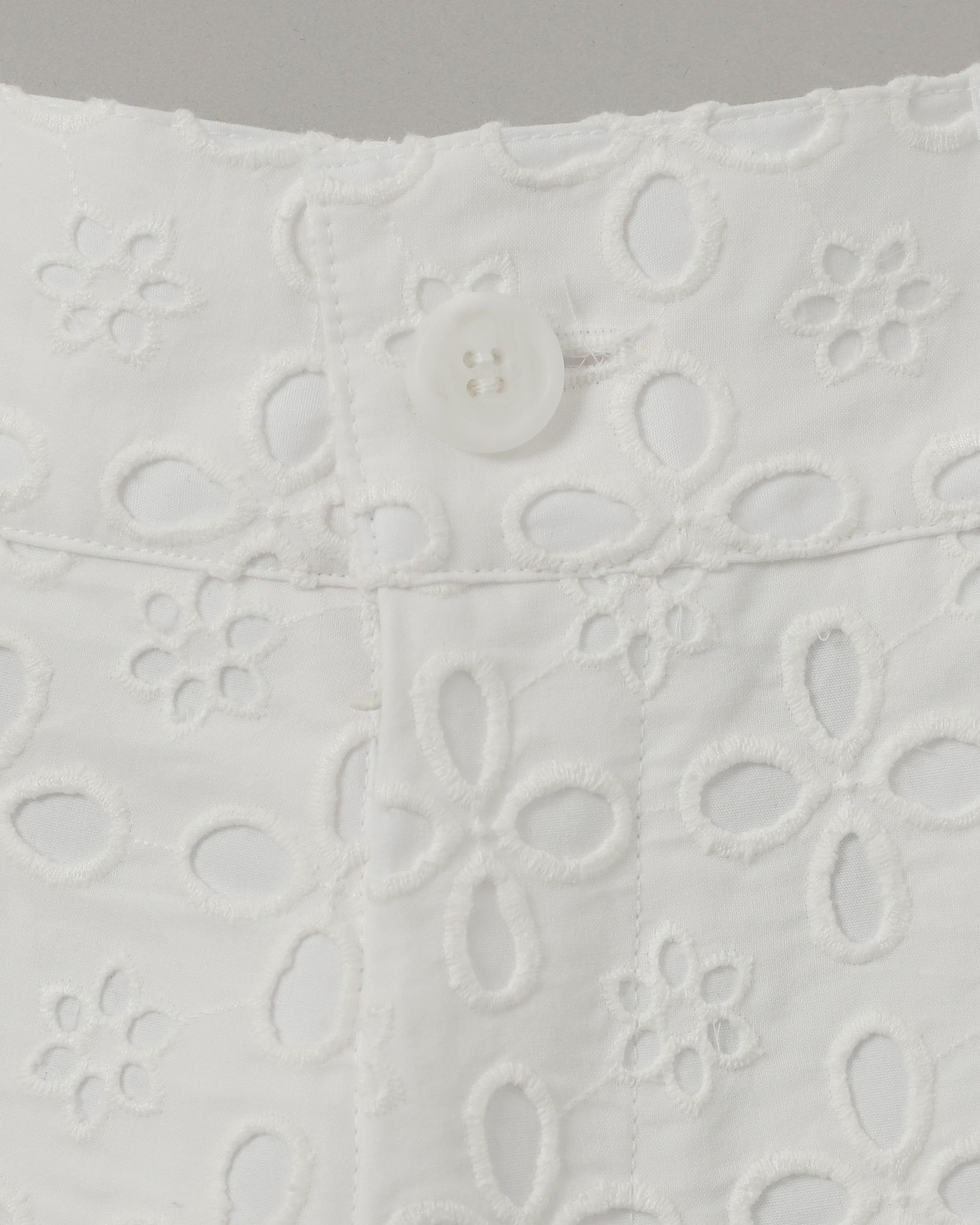 Cotton lace half pants