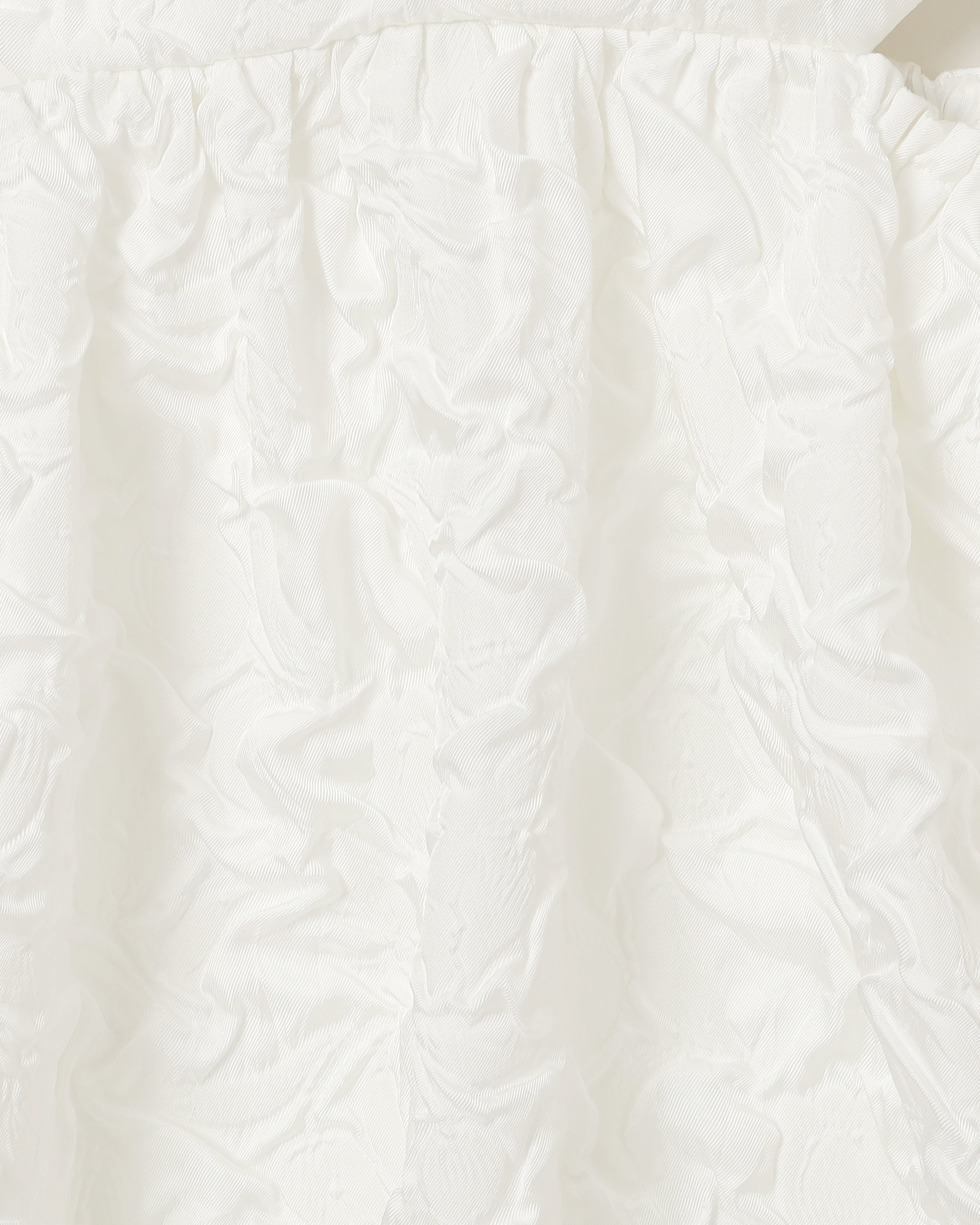 Balloon cami one-piece (White)