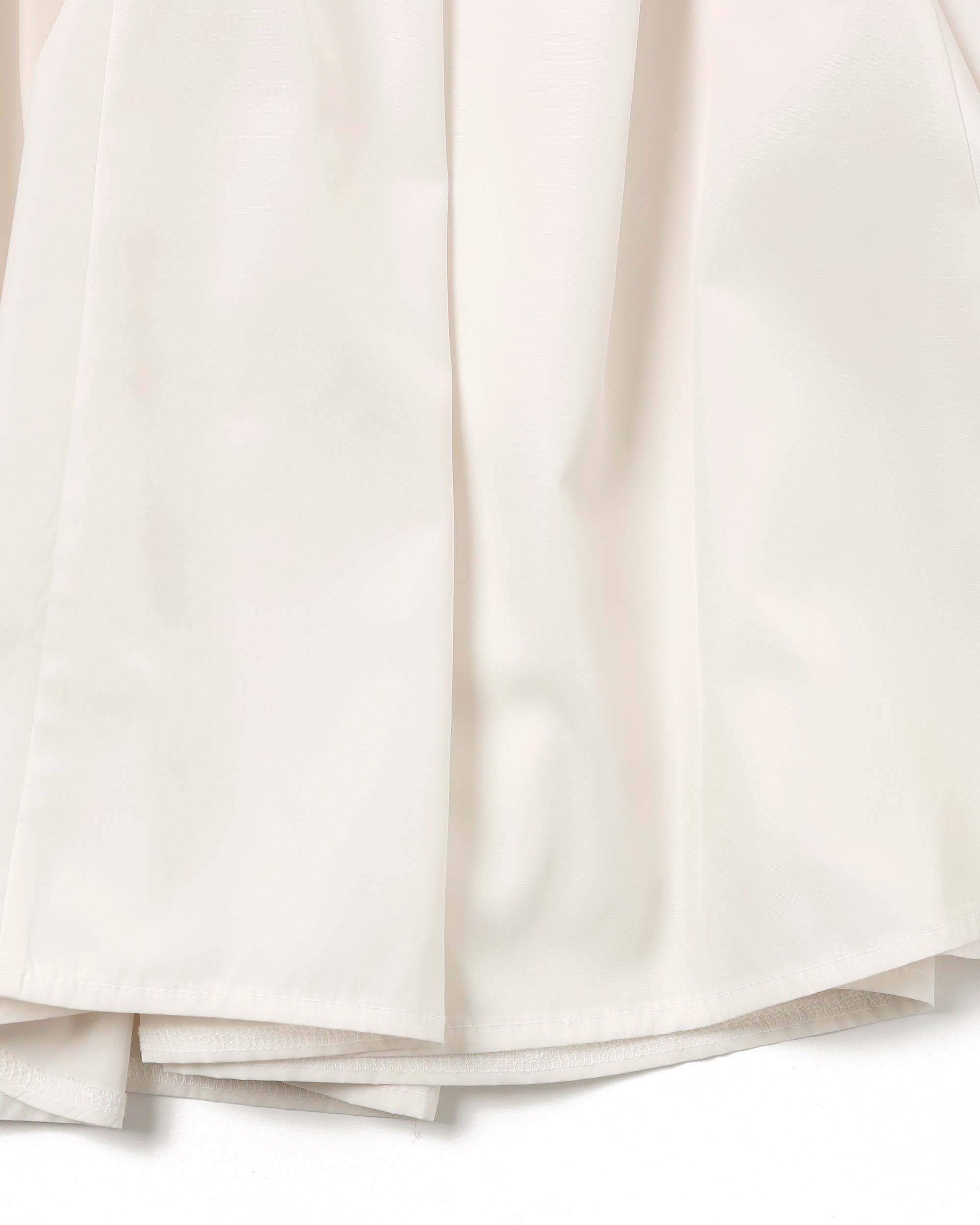 BIG POCKET GATHER SKIRT (WHITE)