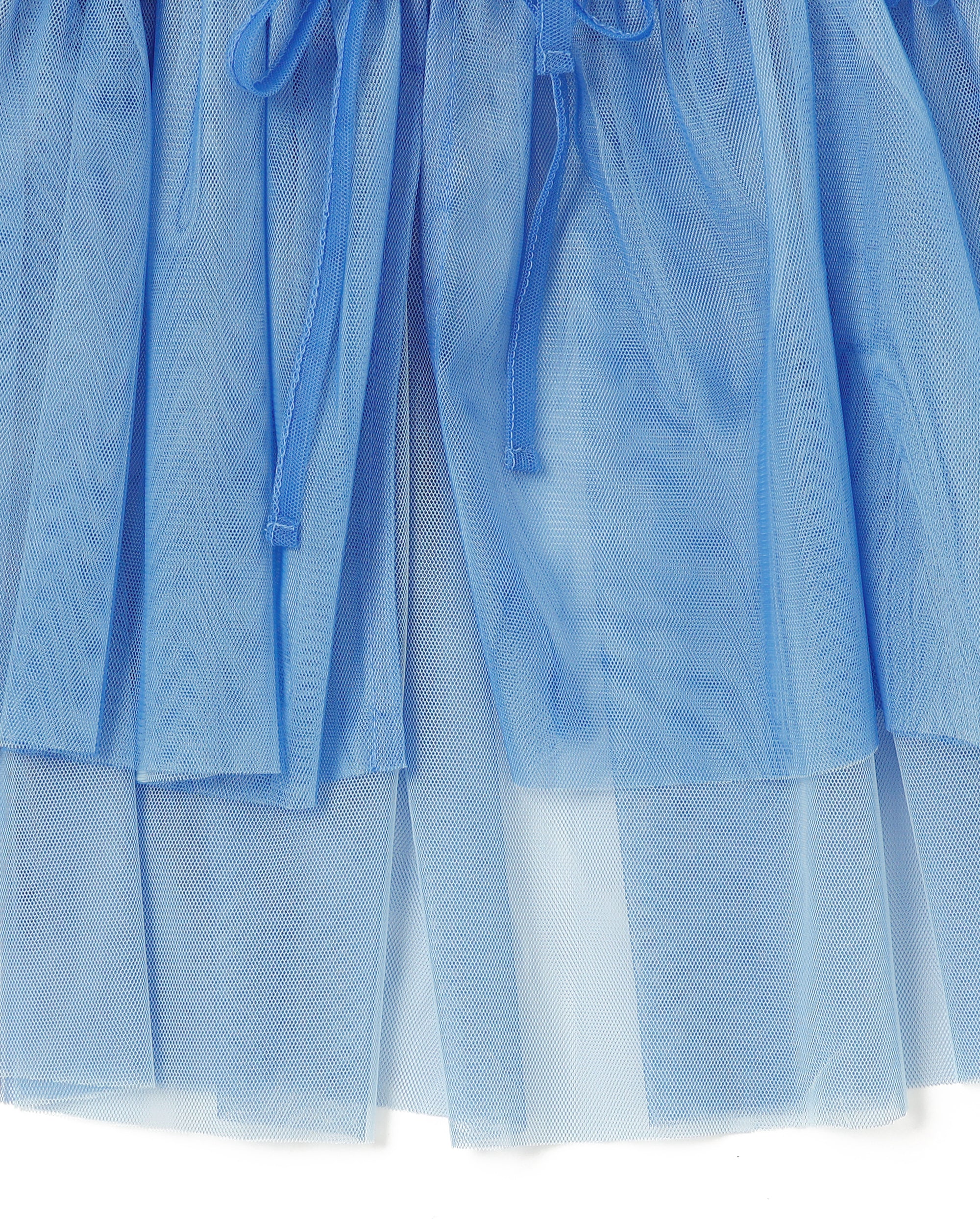 PUFF TIED BOLERO (BLUE)