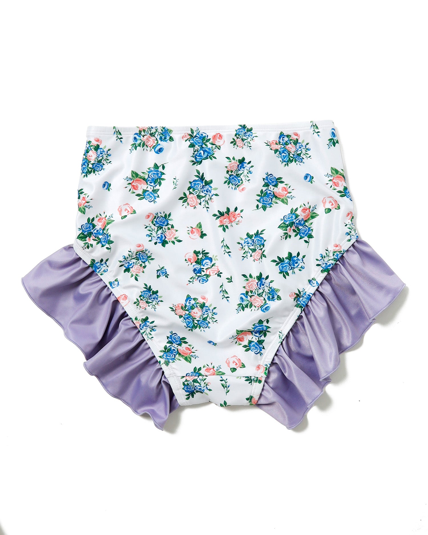 Shoulder ribbon shirring bikini