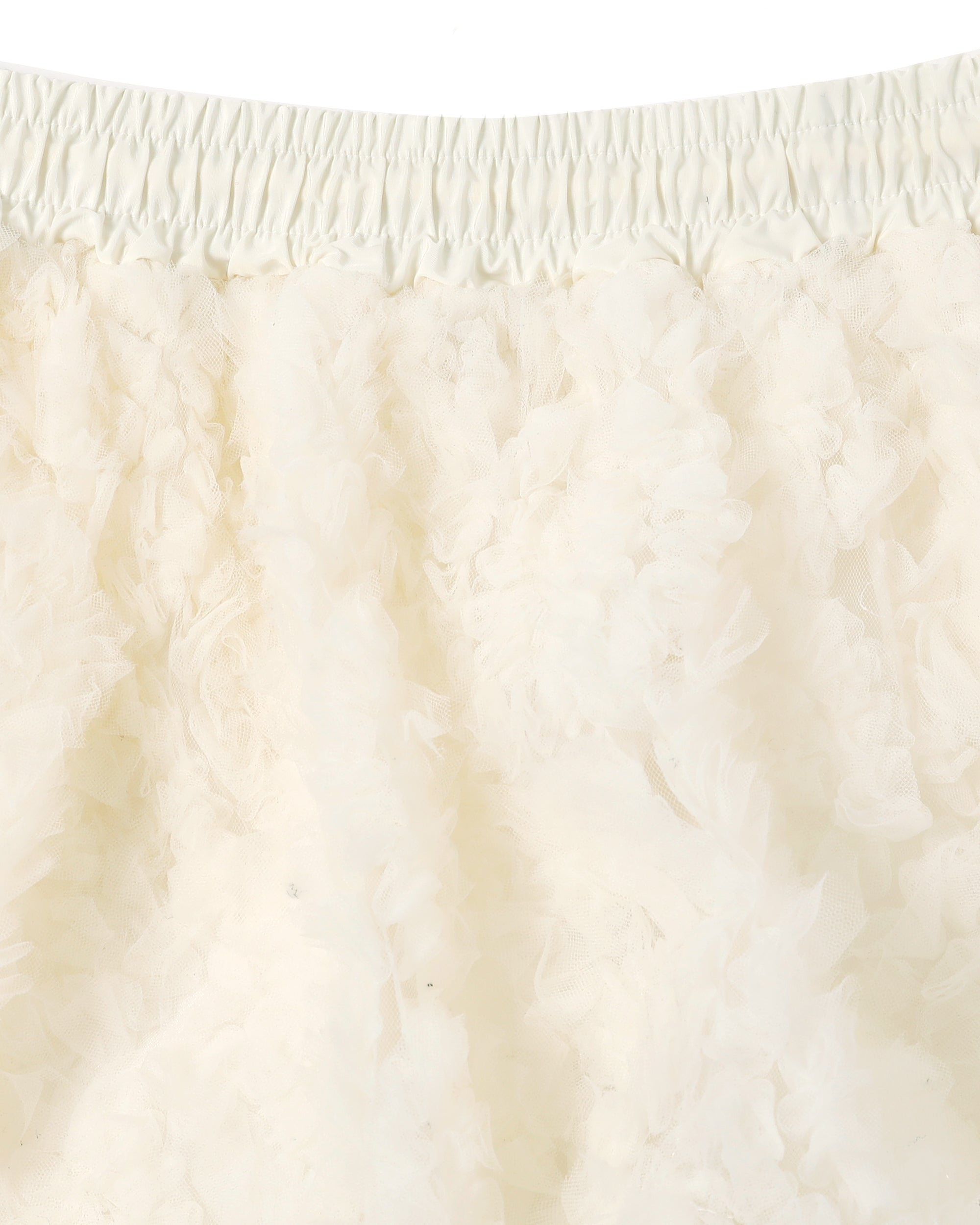 Tulle balloon mini skirt