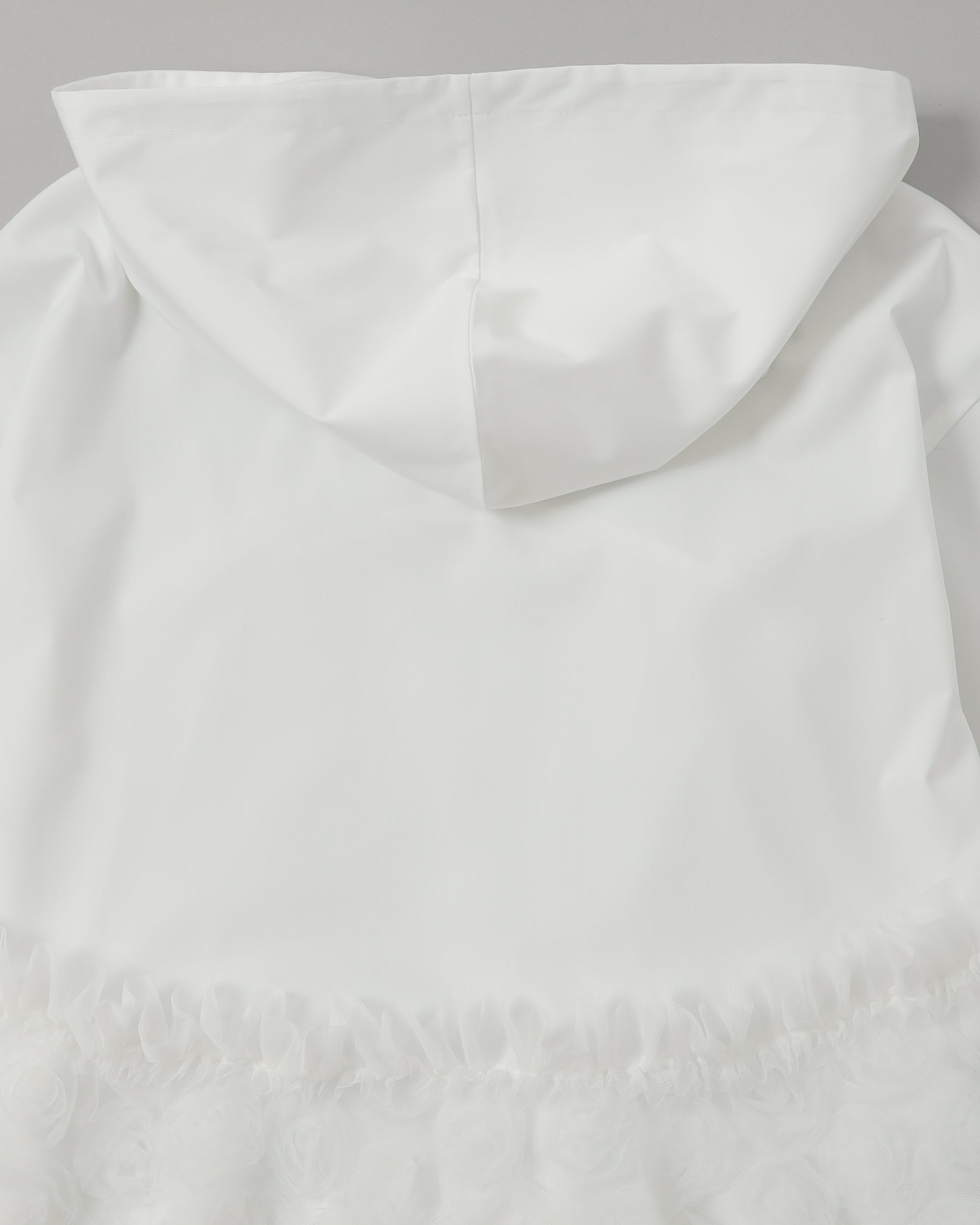 Tulle balloon hoodie shirt