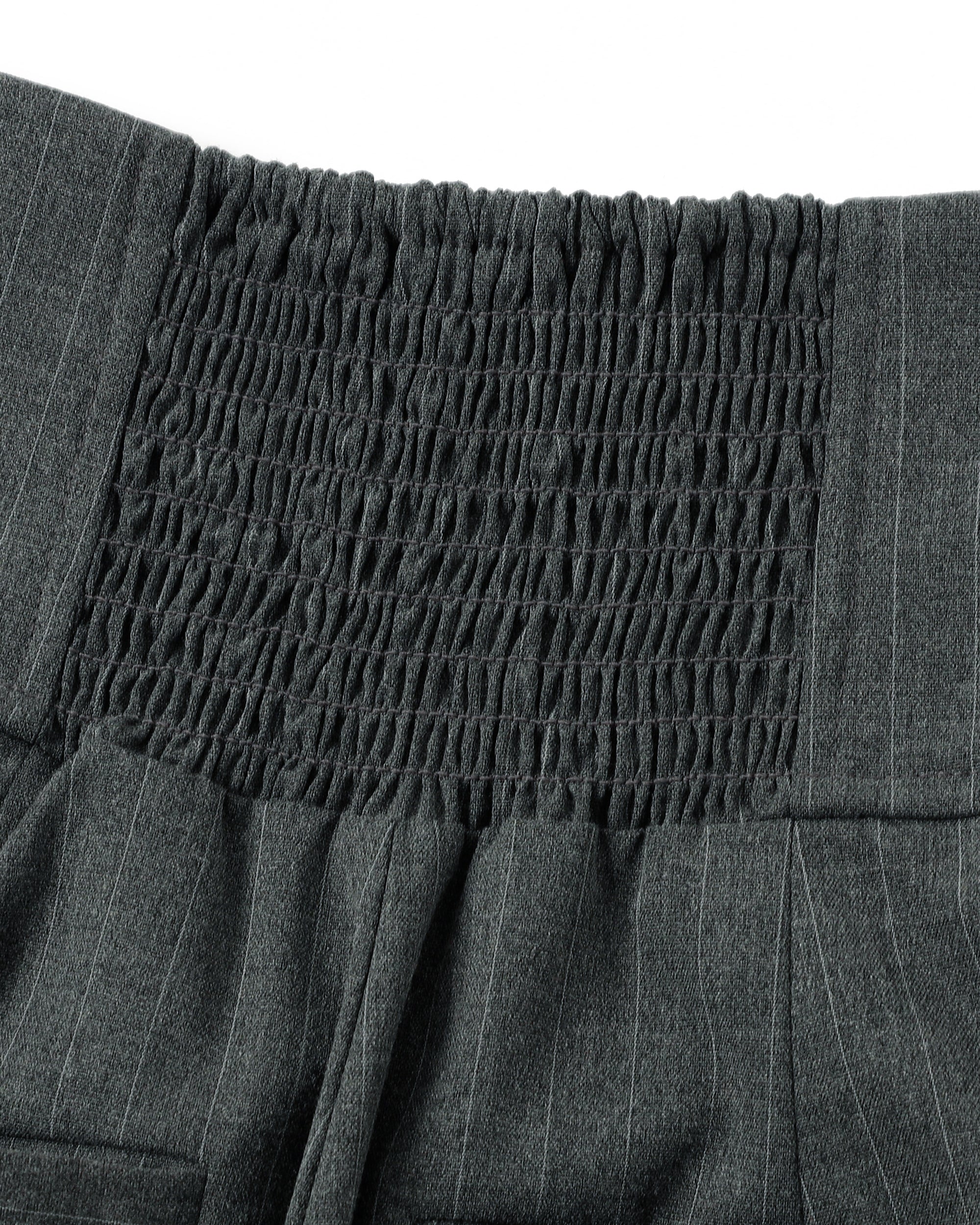 Corset wide pants (stripe)