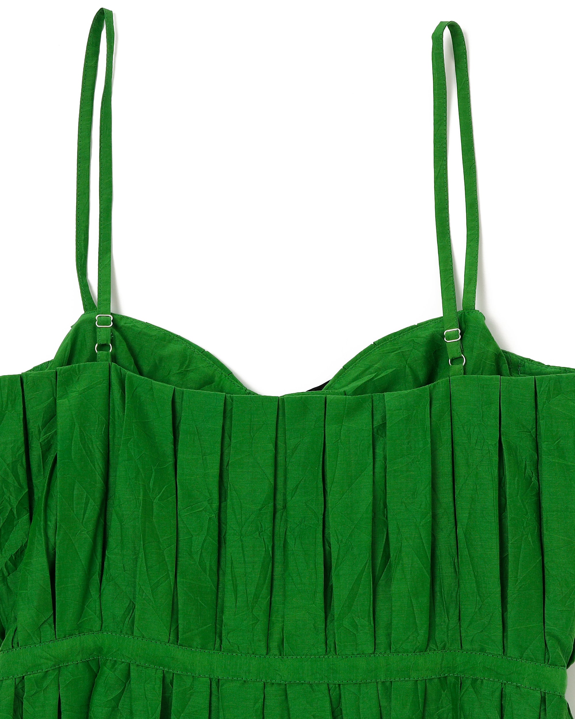 <b>naya rea</b><br>JACQUELINE HAND PLEATED TOP / Green