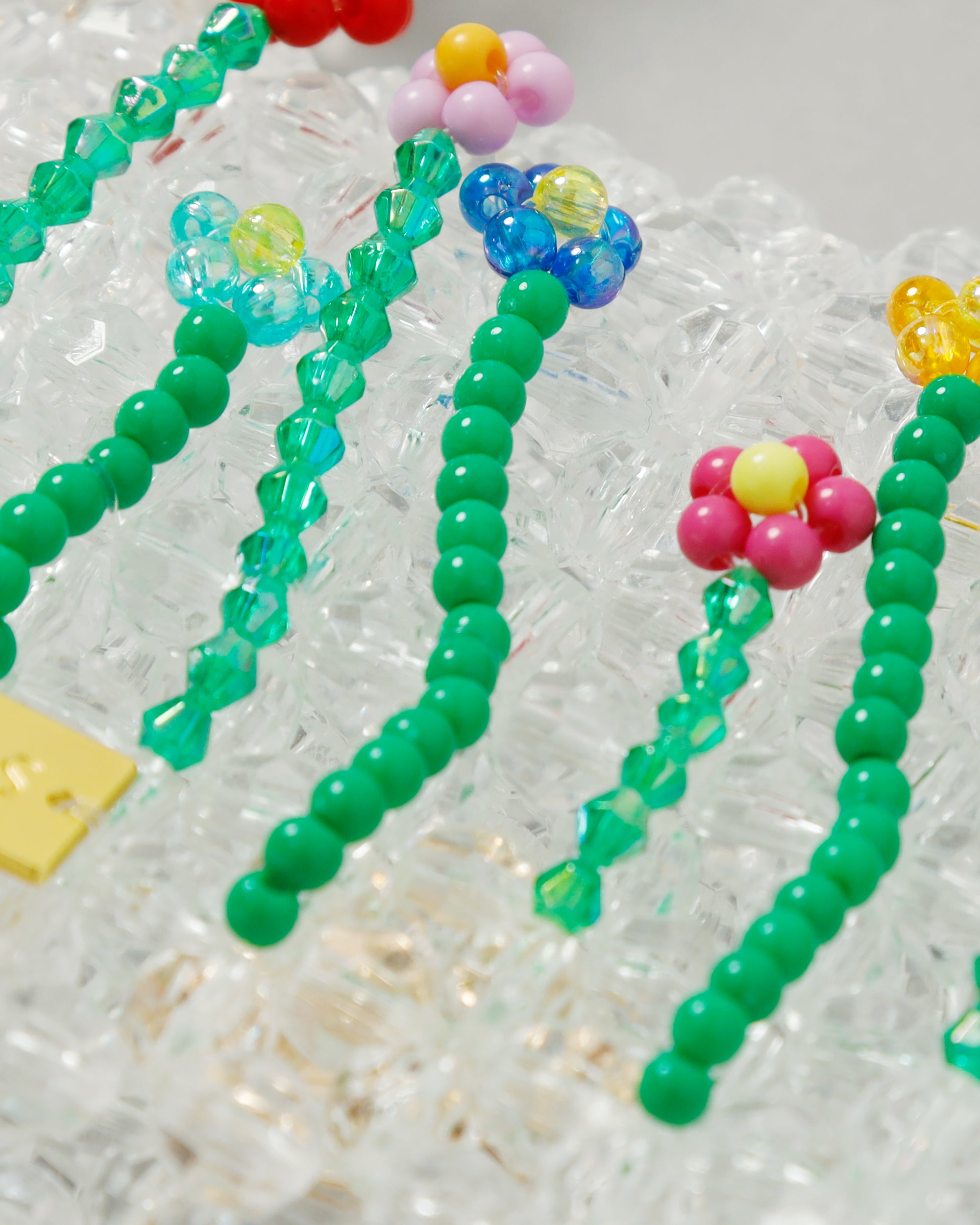 <b>TOOS</b><br>three way chain bag mini (flower)