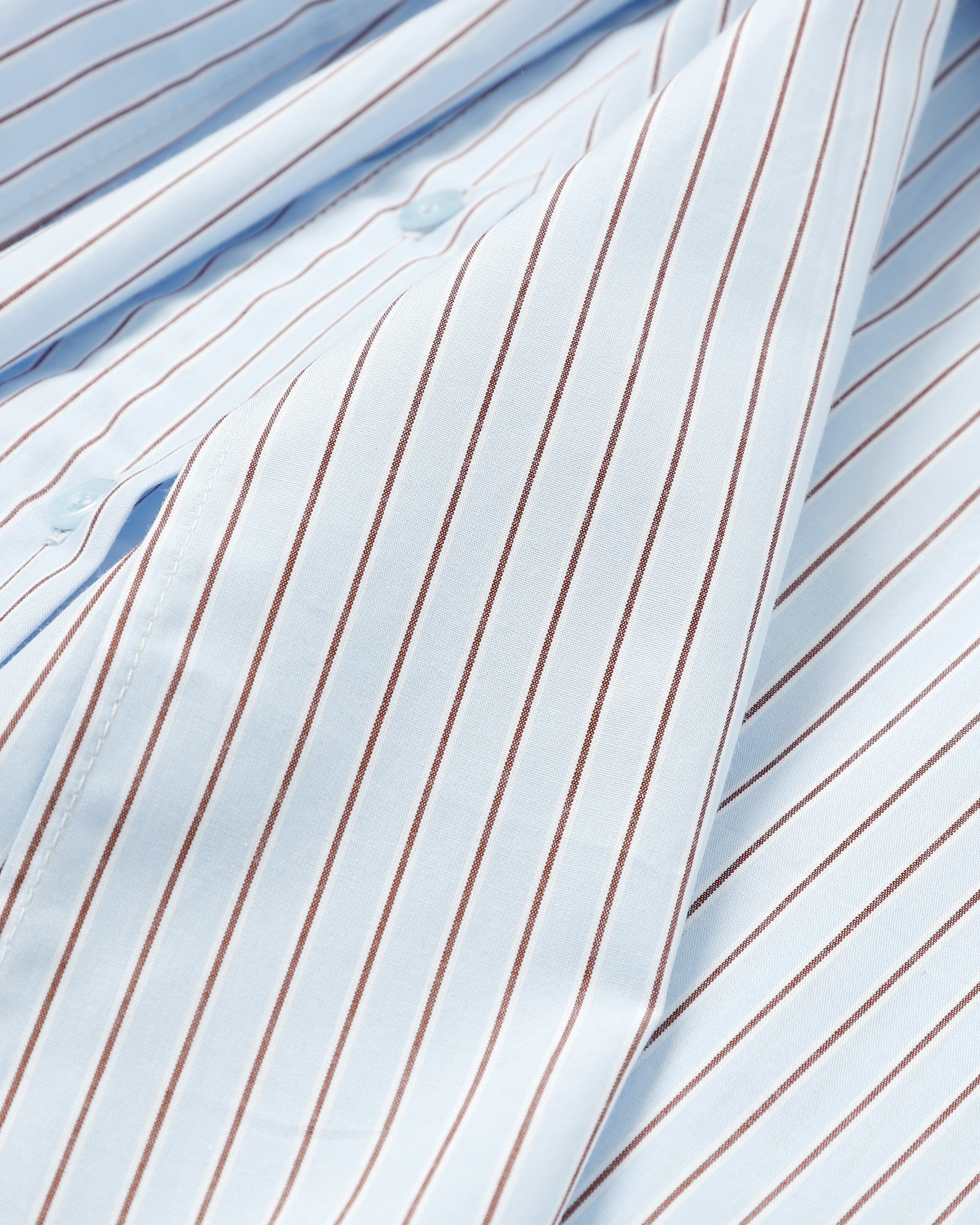 Ribbon tie blouse (stripe)