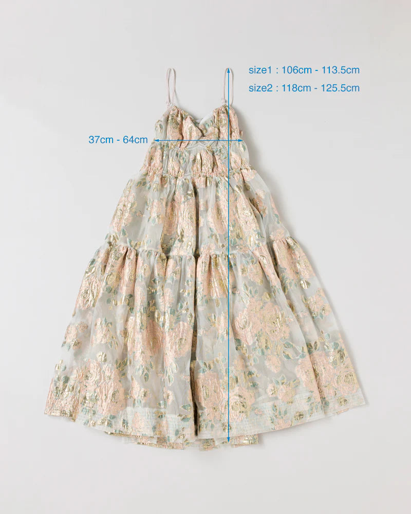 Airy bloom cami dress