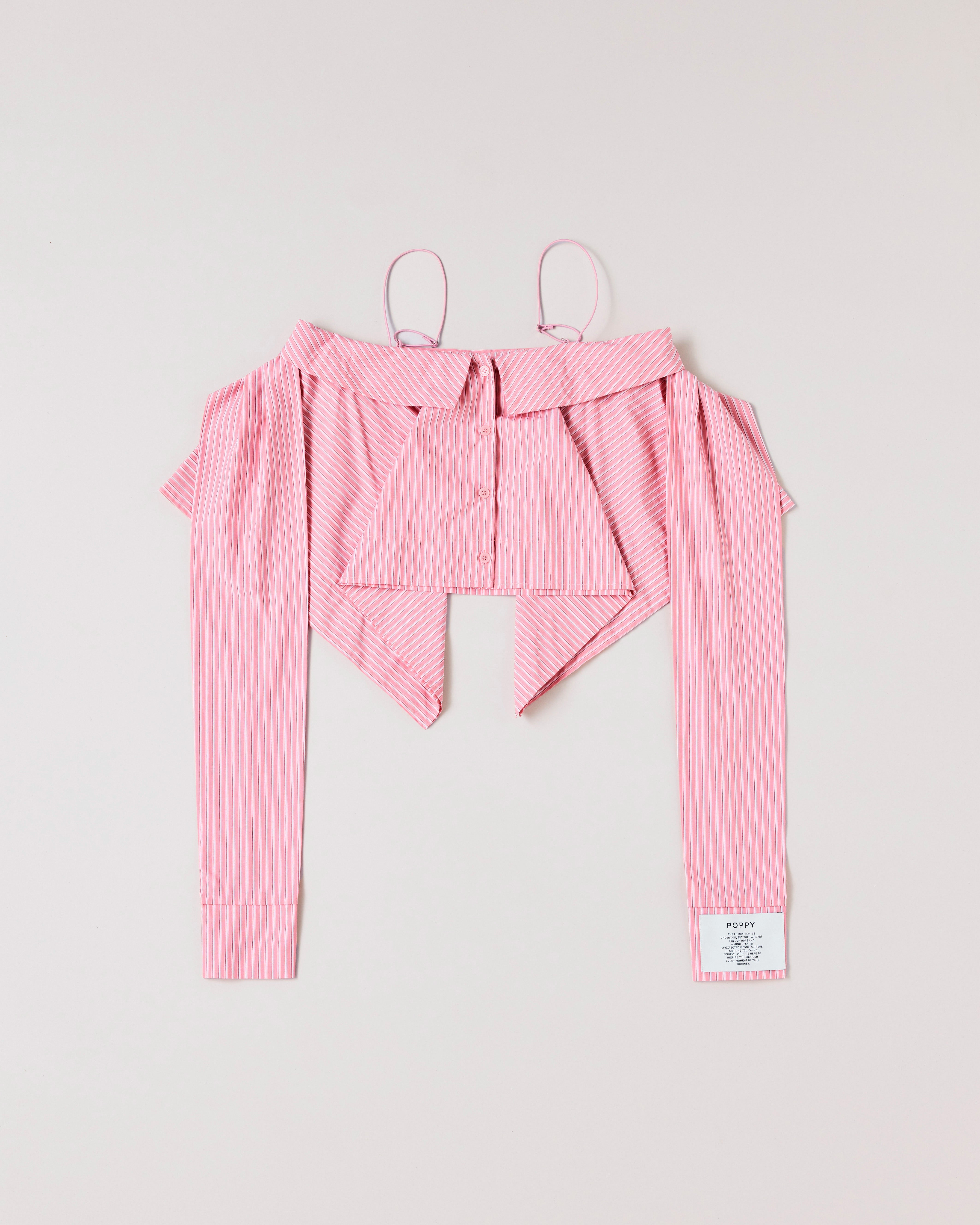 Handkerchief hem 2way bustier/skirt