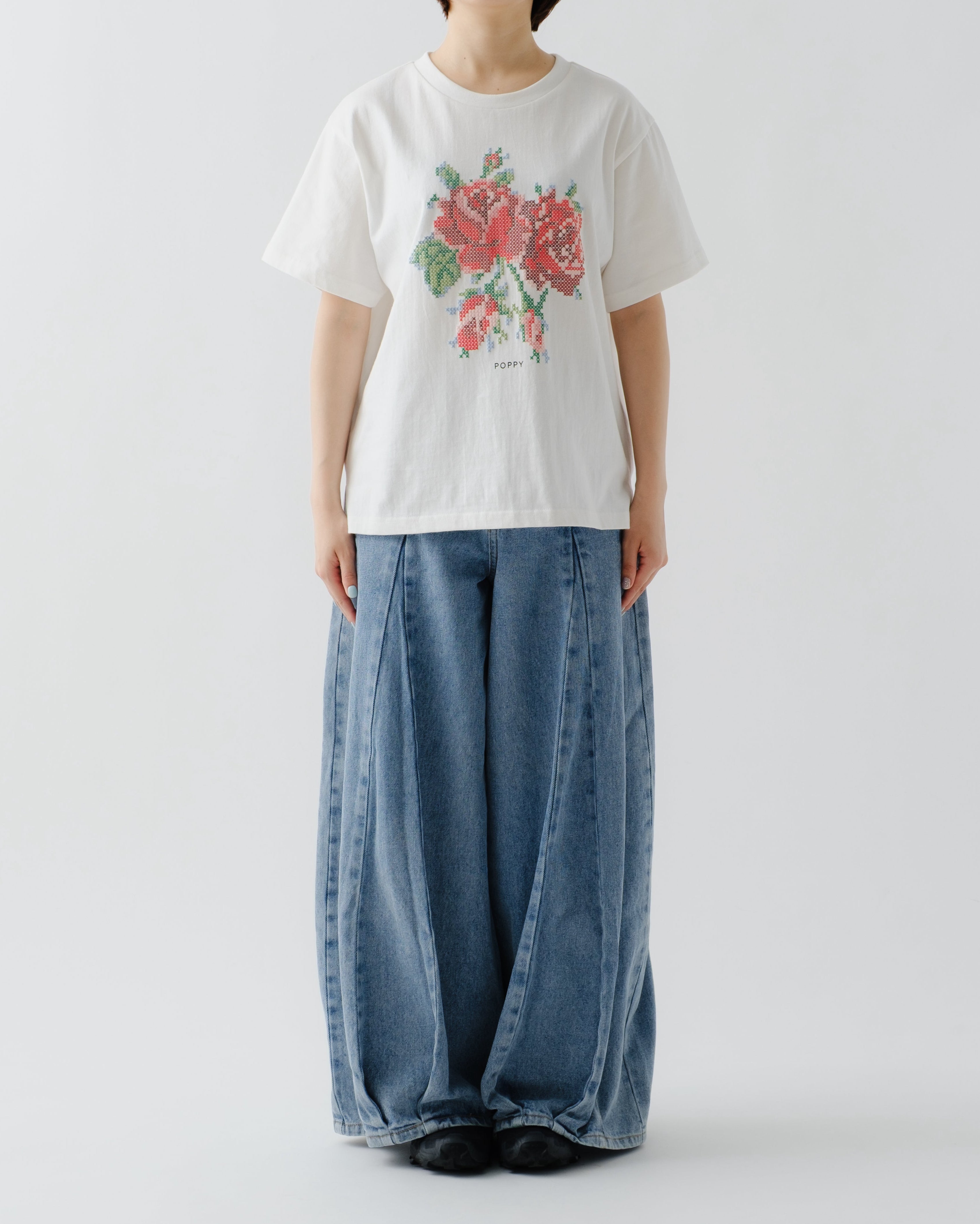 モデル身長:152cm / basic着用