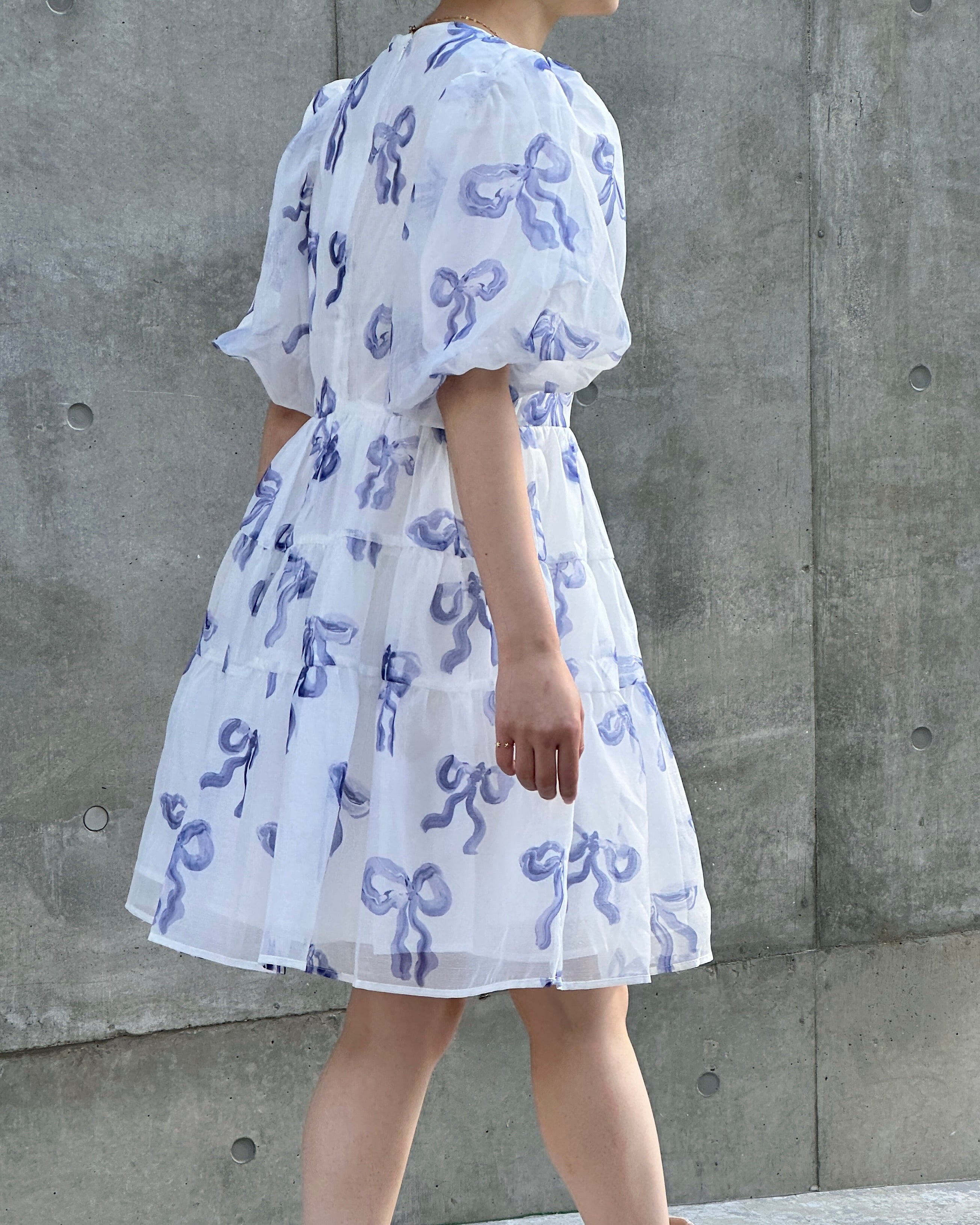 <b>POPPY x sister jane</b><br>Flying Bows Mini tiered Dress