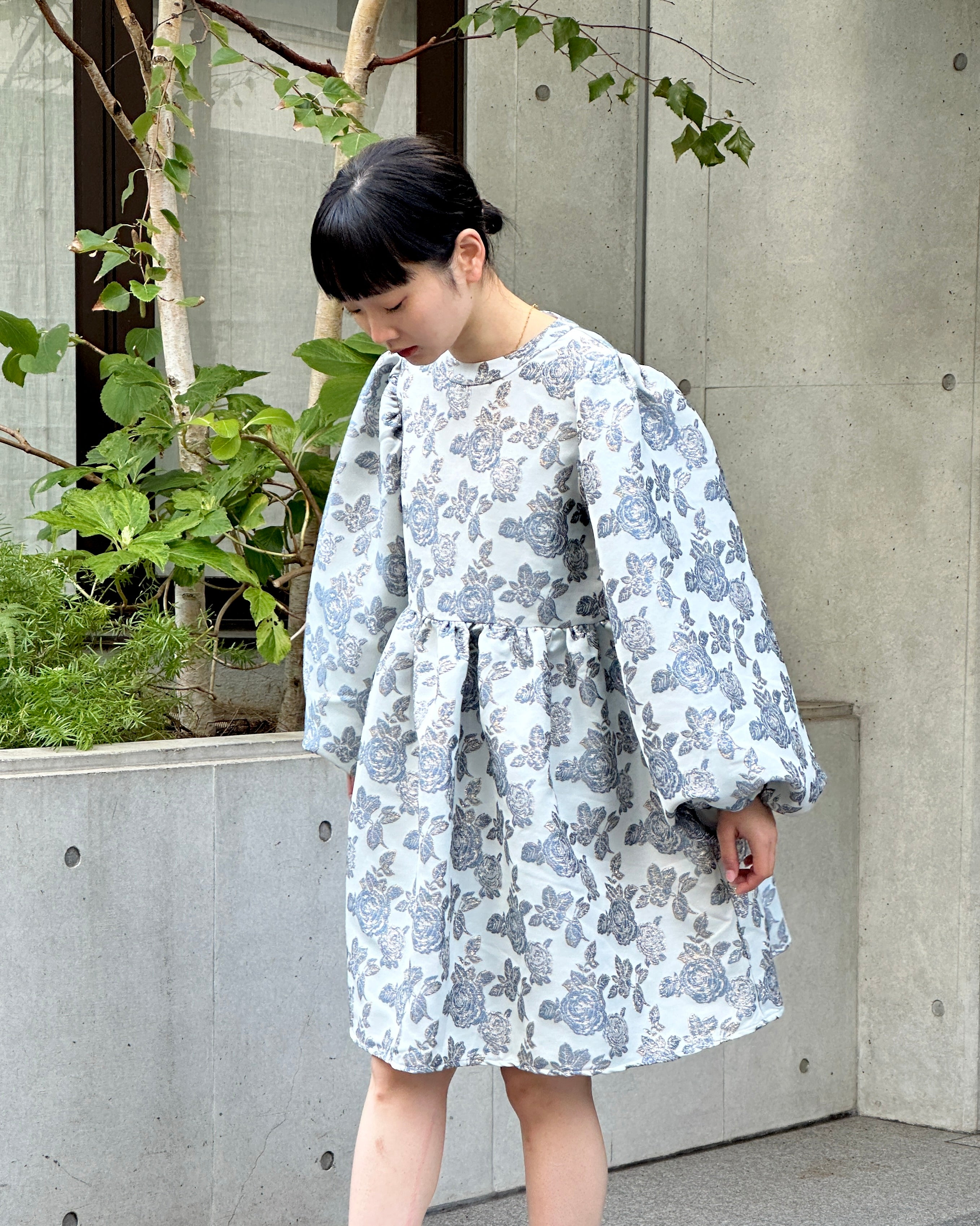 <b>POPPY x sister jane</b><br>Dream Roses Jacquard Mini Dress