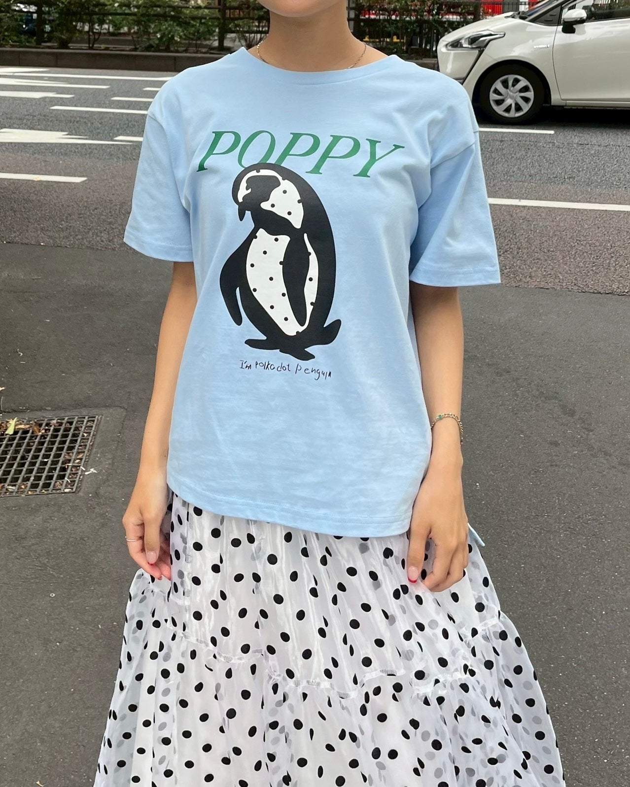 I'm polka dot penguin t-shirt
