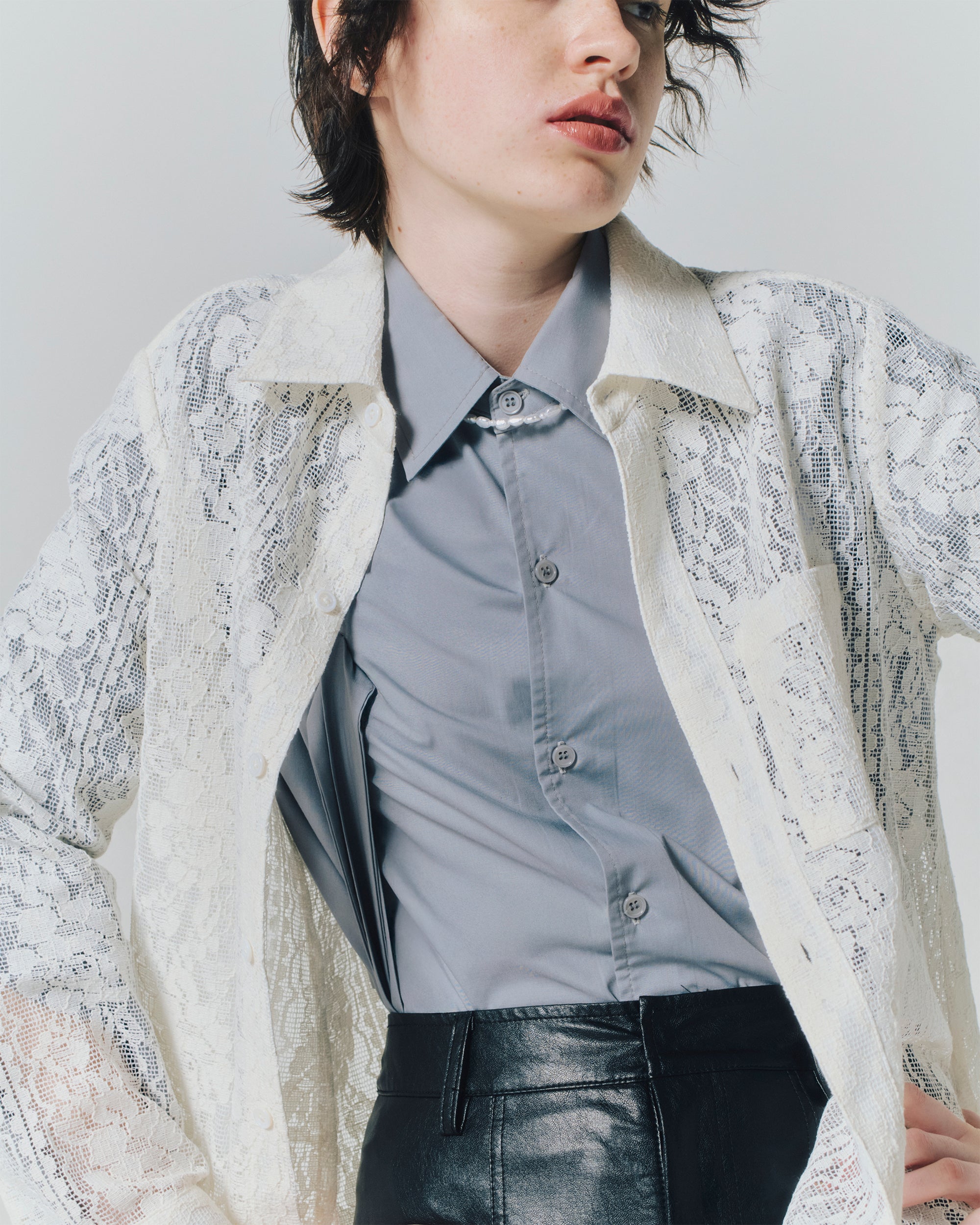 NOSTALGIC LACE SHIRT